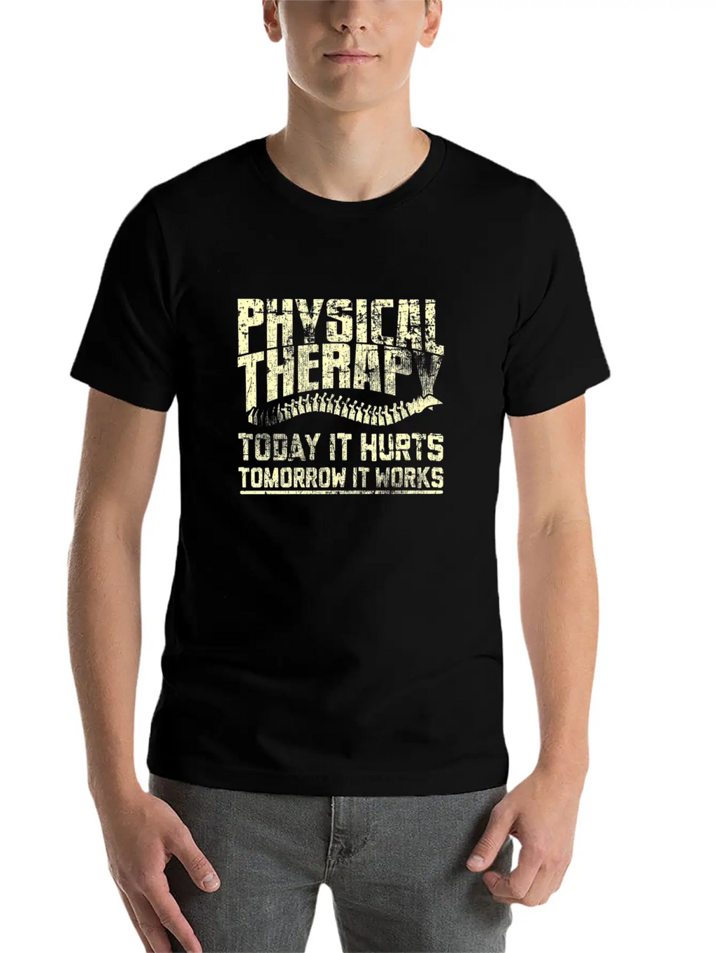 Physical Therapist Relaxed Everyday Tee – Lightweight And Durable Cotton