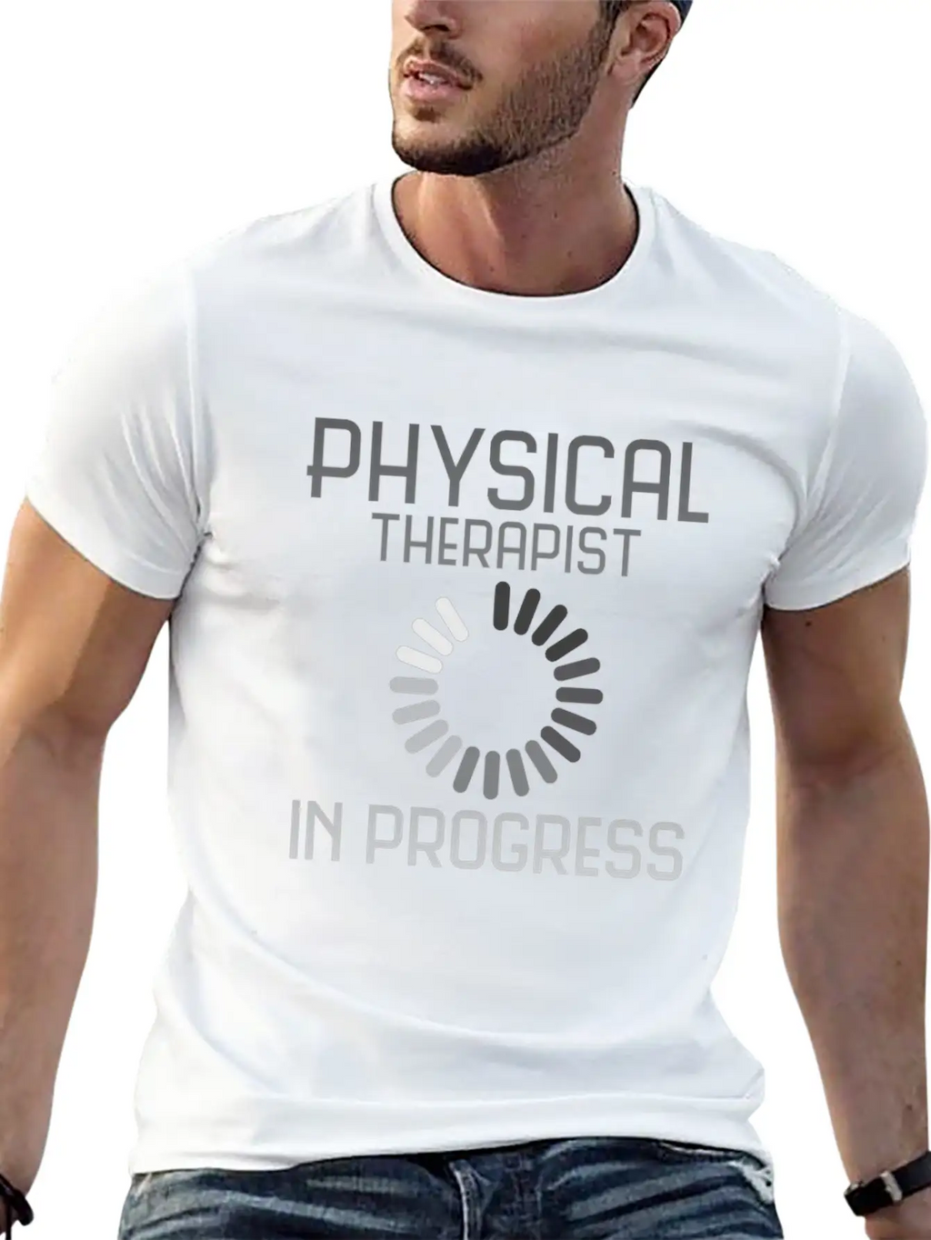 Physical Therapist | Training Progress Basic Graphic T-Shirt – Daily Comfort In Soft Cotton