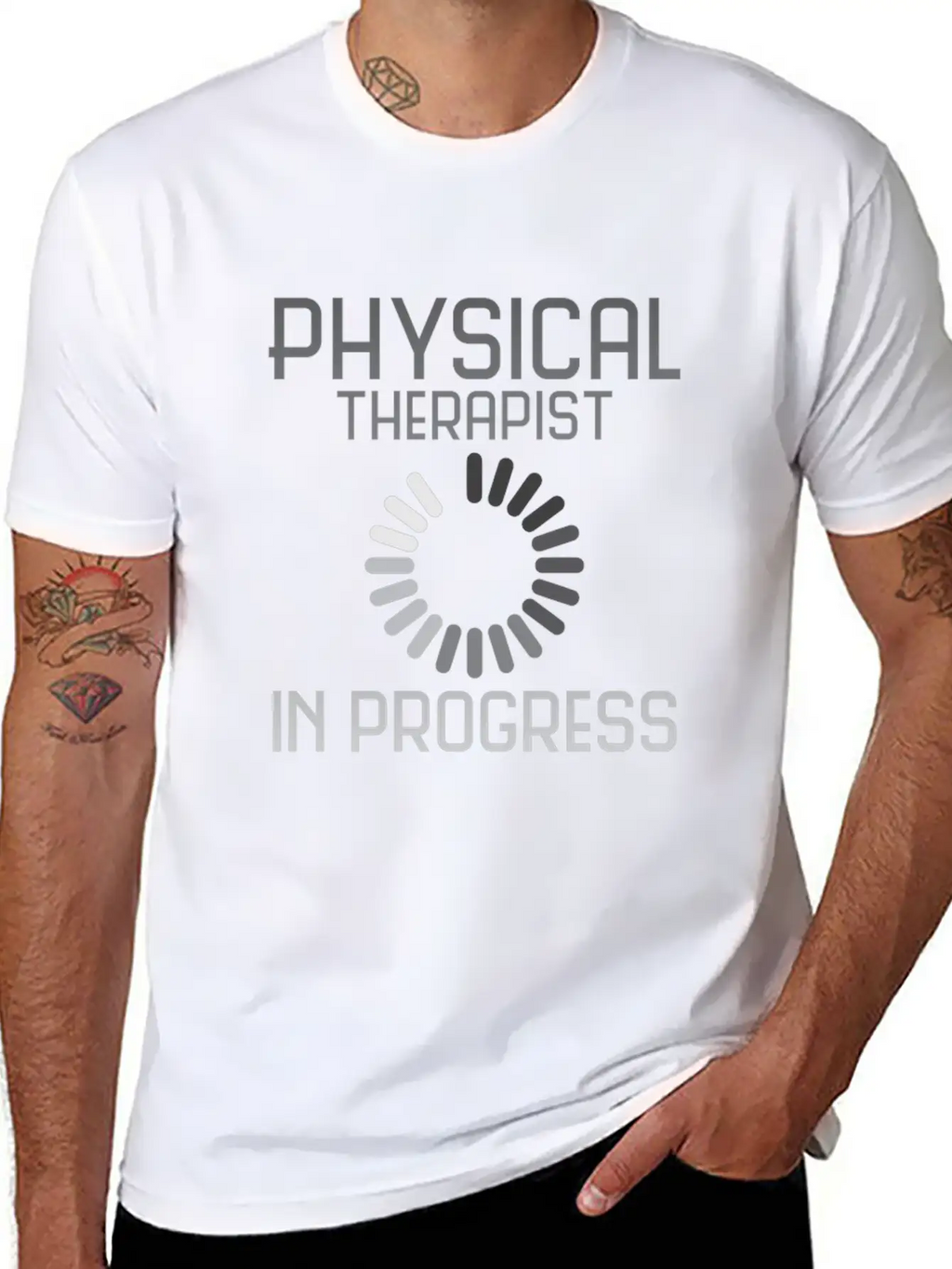 Physical Therapist | Training Progress Basic Graphic T-Shirt – Daily Comfort In Soft Cotton