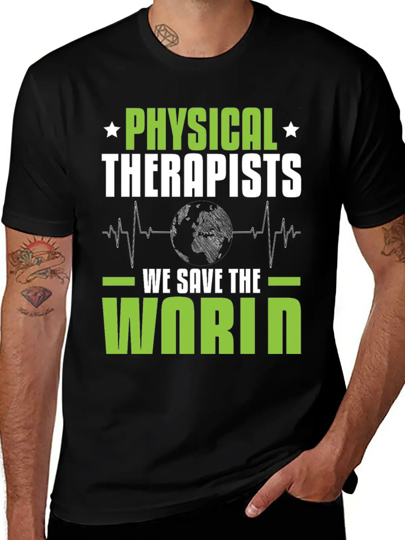 Physical Therapy Physical Therapist Physiotherapy Breathable Soft Cotton T-Shirt – Timeless Casual Look