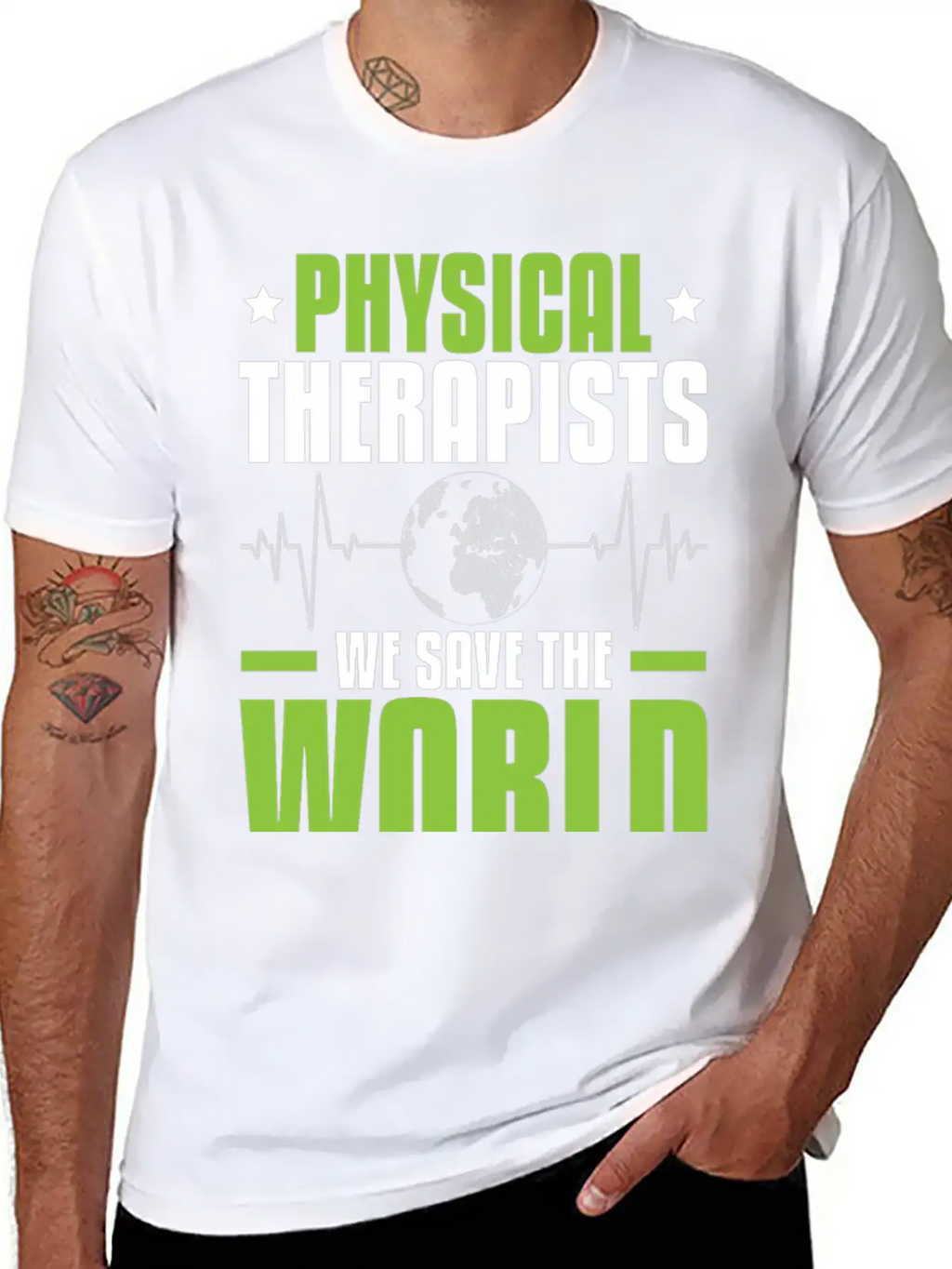 Physical Therapy Physical Therapist Physiotherapy Breathable Soft Cotton T-Shirt – Timeless Casual Look