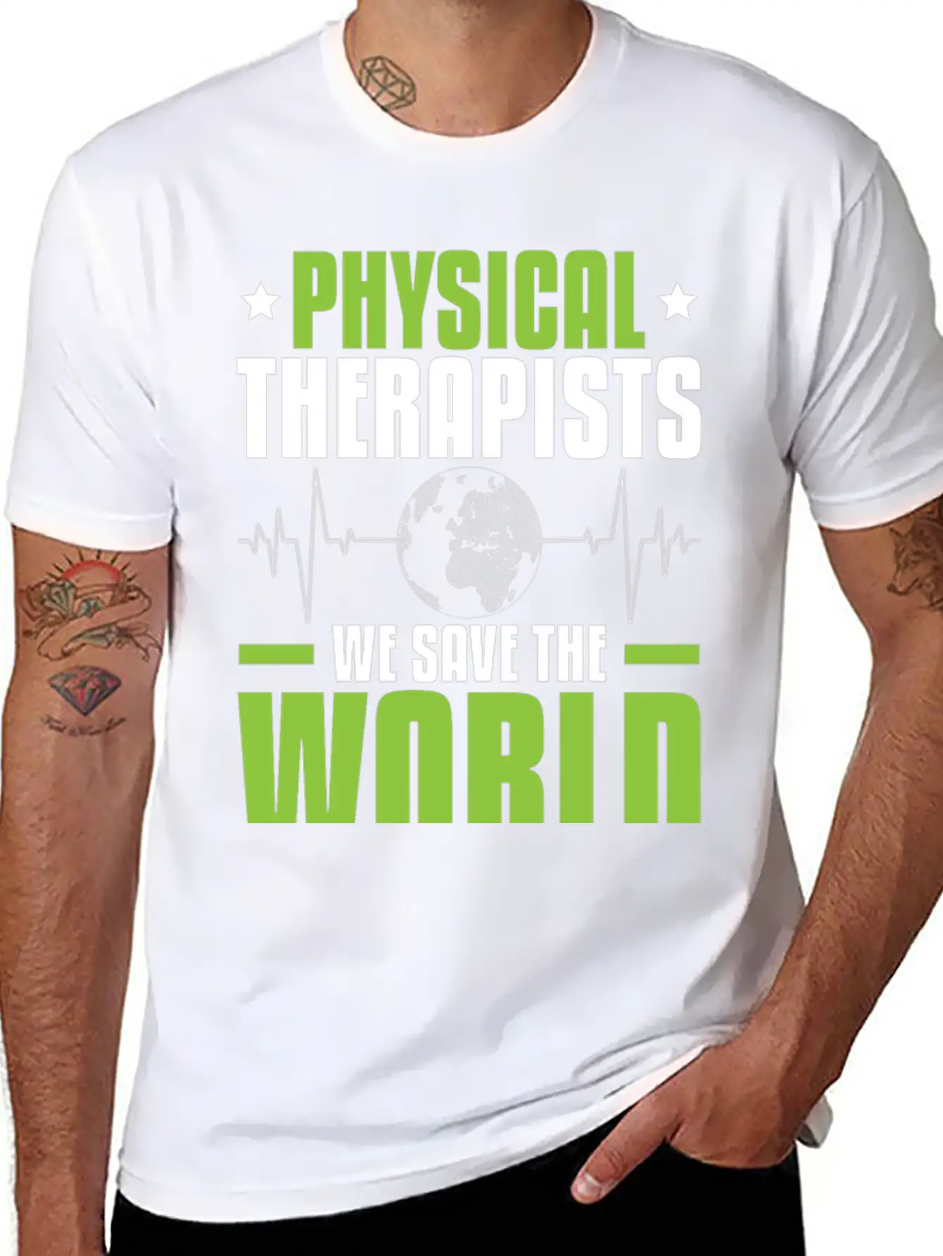 Physical Therapy Physical Therapist Physiotherapy Breathable Soft Cotton T-Shirt – Timeless Casual Look