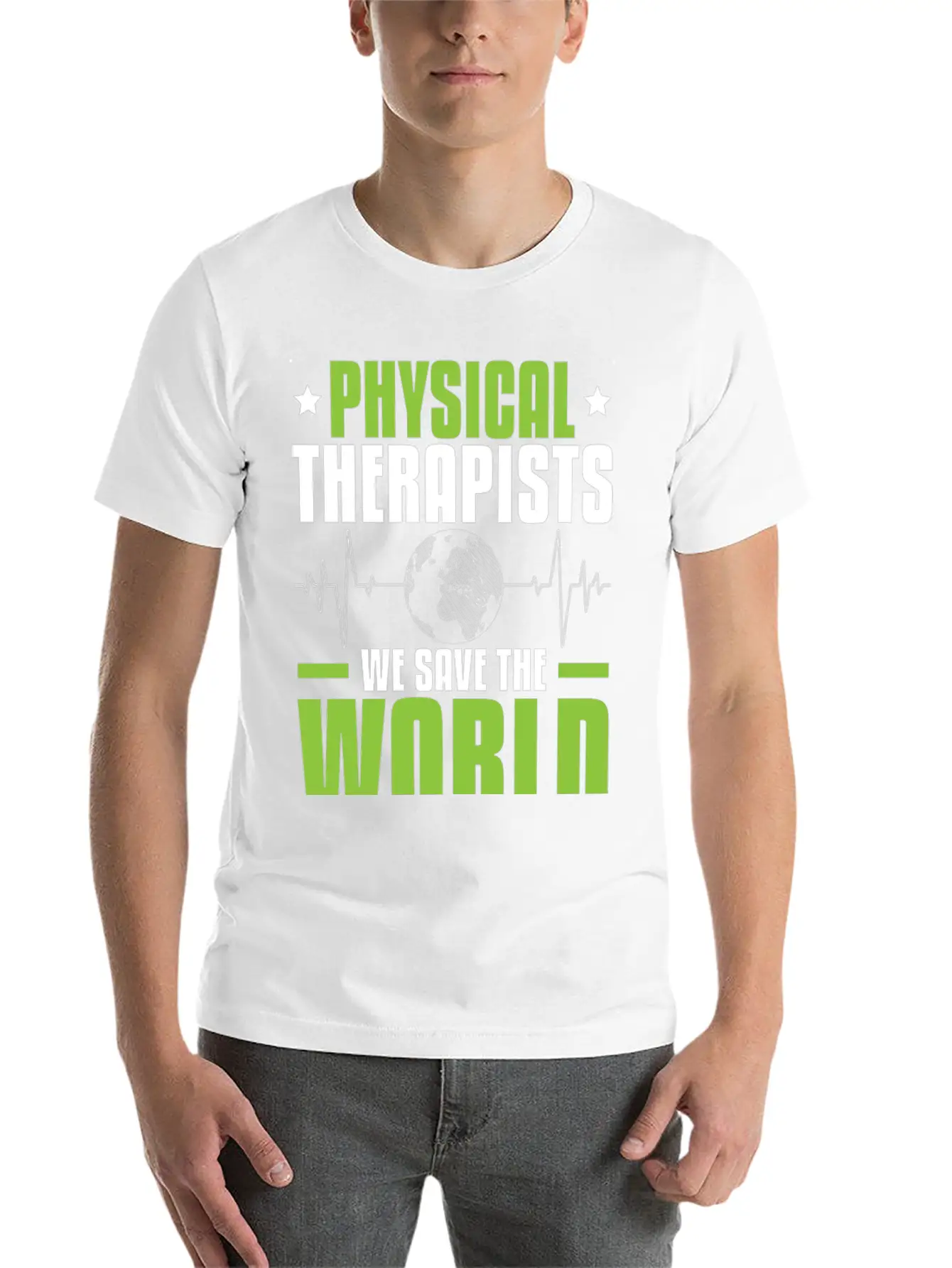 Physical Therapy Physical Therapist Physiotherapy Breathable Soft Cotton T-Shirt – Timeless Casual Look