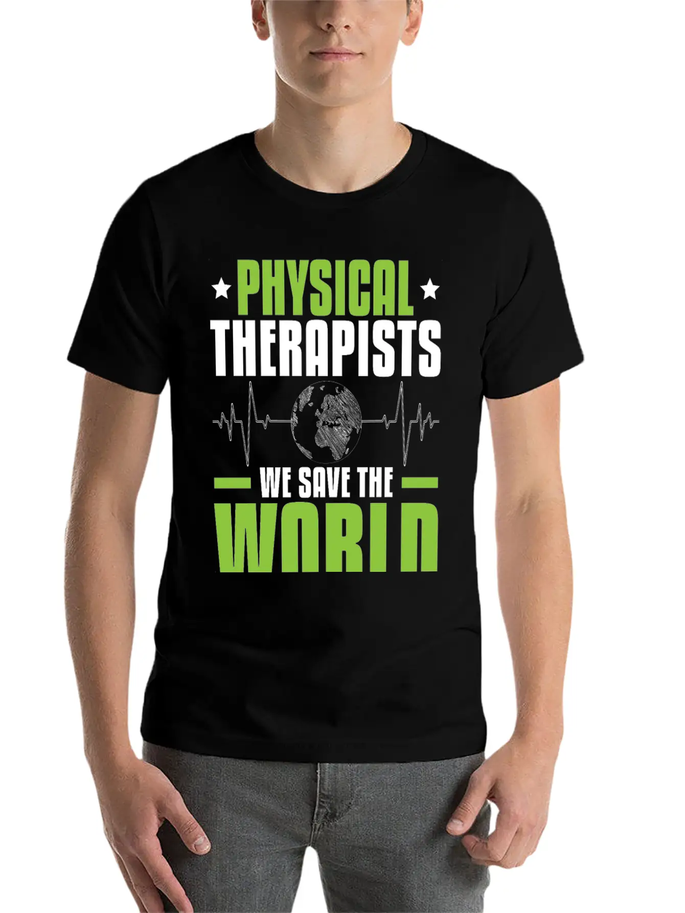 Physical Therapy Physical Therapist Physiotherapy Breathable Soft Cotton T-Shirt – Timeless Casual Look
