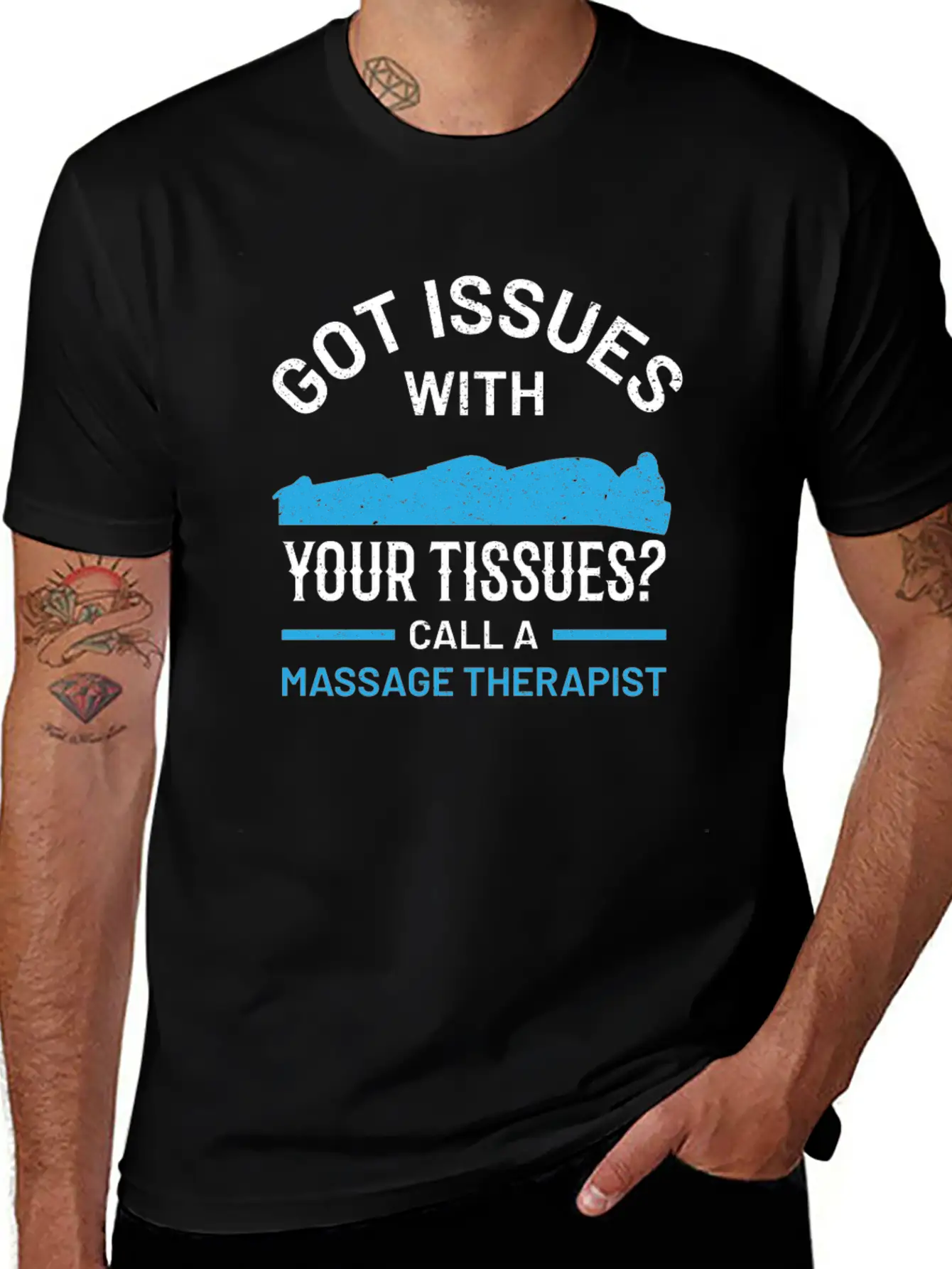 Physiotherapist Massage Mass Quota Funny Awesome Classic Cotton Tee – Unisex Comfort For Any Season