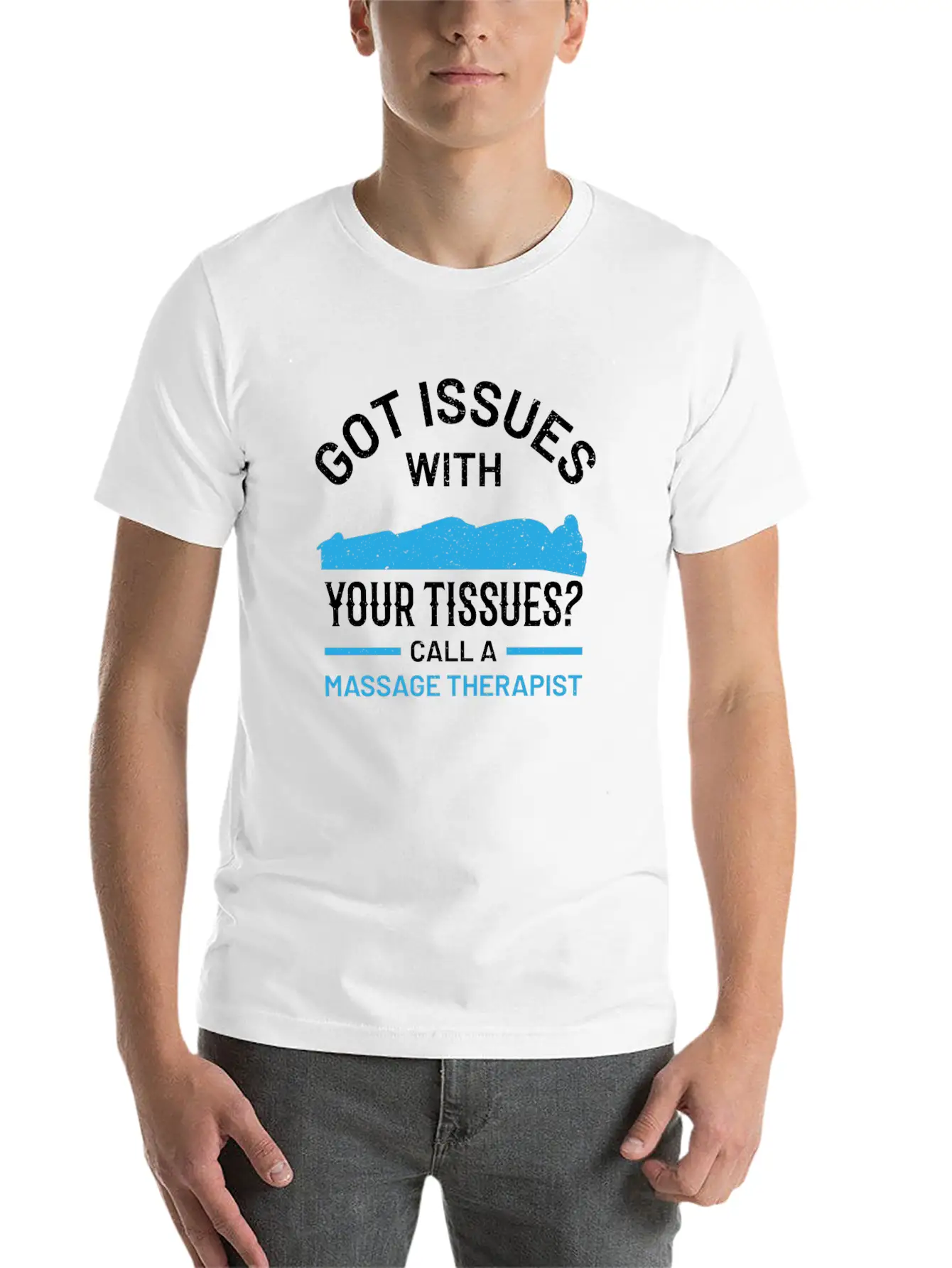 Physiotherapist Massage Mass Quota Funny Awesome Classic Cotton Tee – Unisex Comfort For Any Season