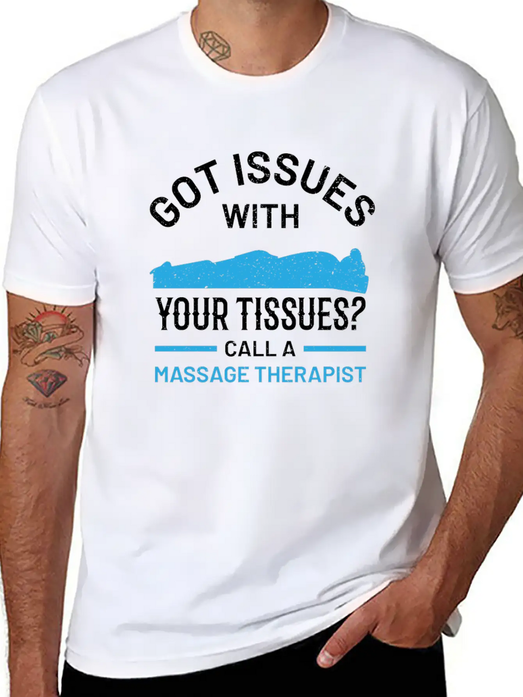 Physiotherapist Massage Mass Quota Funny Awesome Classic Cotton Tee – Unisex Comfort For Any Season
