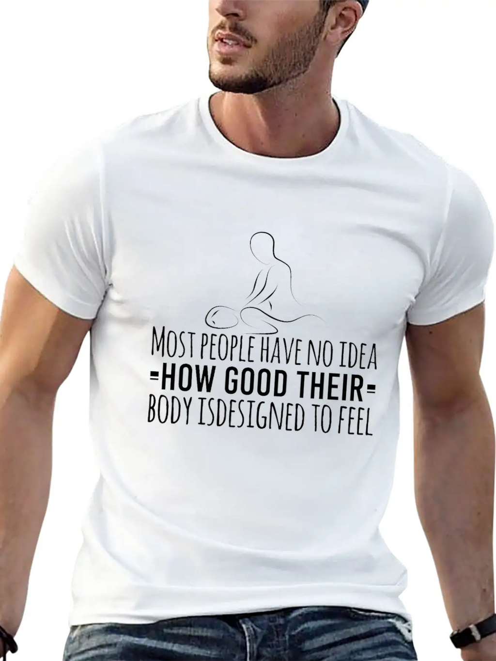 Physiotherapist Massage Masse Quote Funny Awesome Essential Cotton Tee For Daily Outfits – Unisex Style
