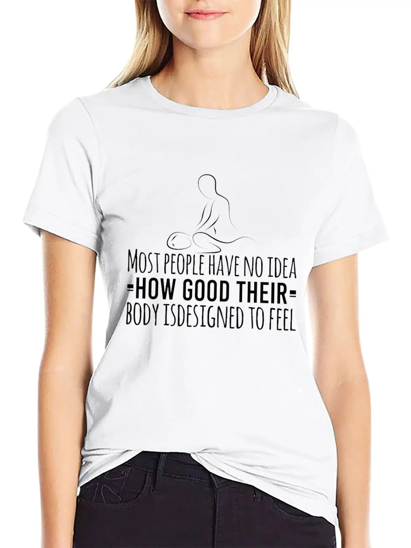 Physiotherapist Massage Masse Quote Funny Awesome Essential Cotton Tee For Daily Outfits – Unisex Style