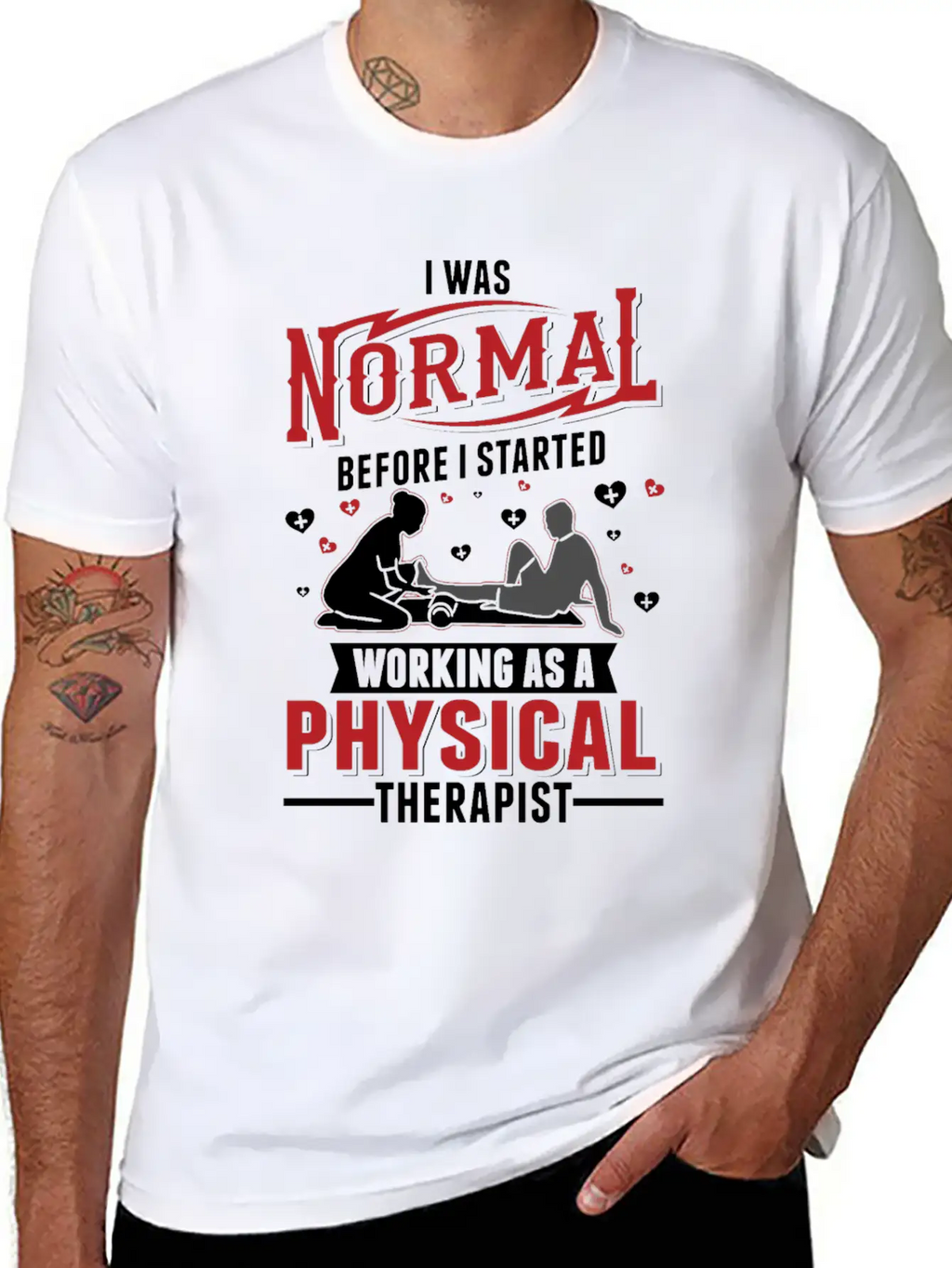 Physiotherapist Physiotherapy Physio Relaxed Everyday Tee – Lightweight And Durable Cotton