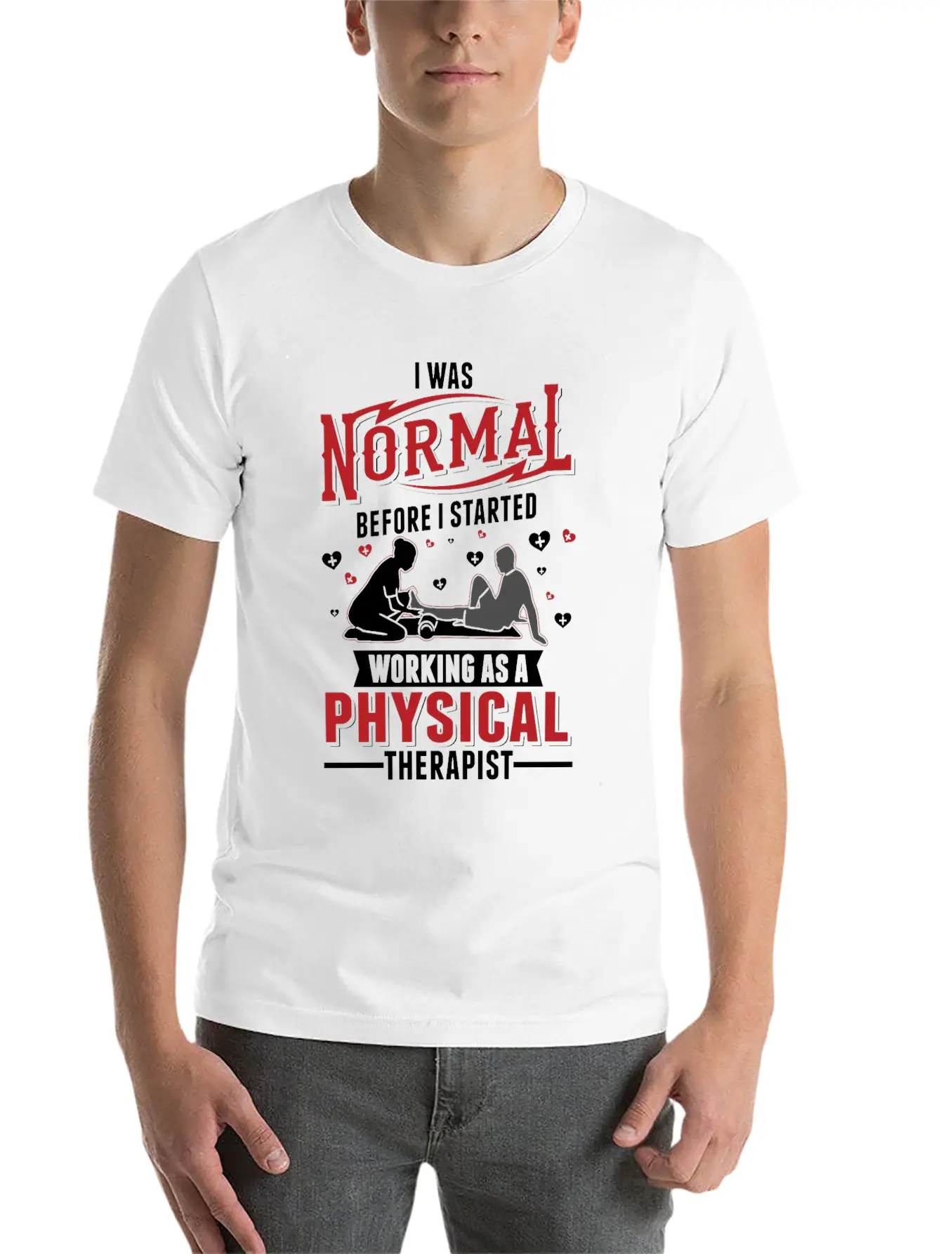 Physiotherapist Physiotherapy Physio Relaxed Everyday Tee – Lightweight And Durable Cotton