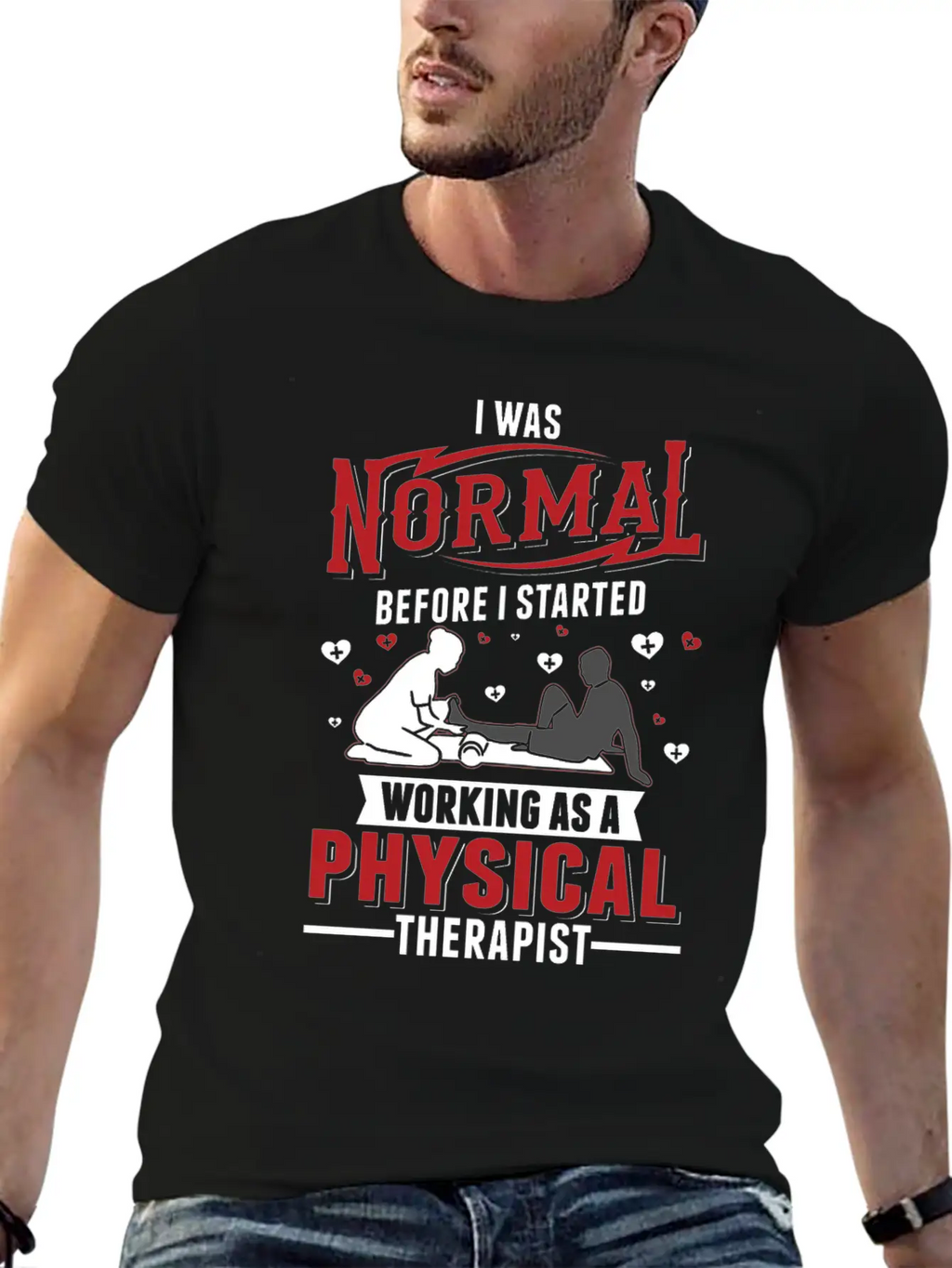 Physiotherapist Physiotherapy Physio Relaxed Everyday Tee – Lightweight And Durable Cotton