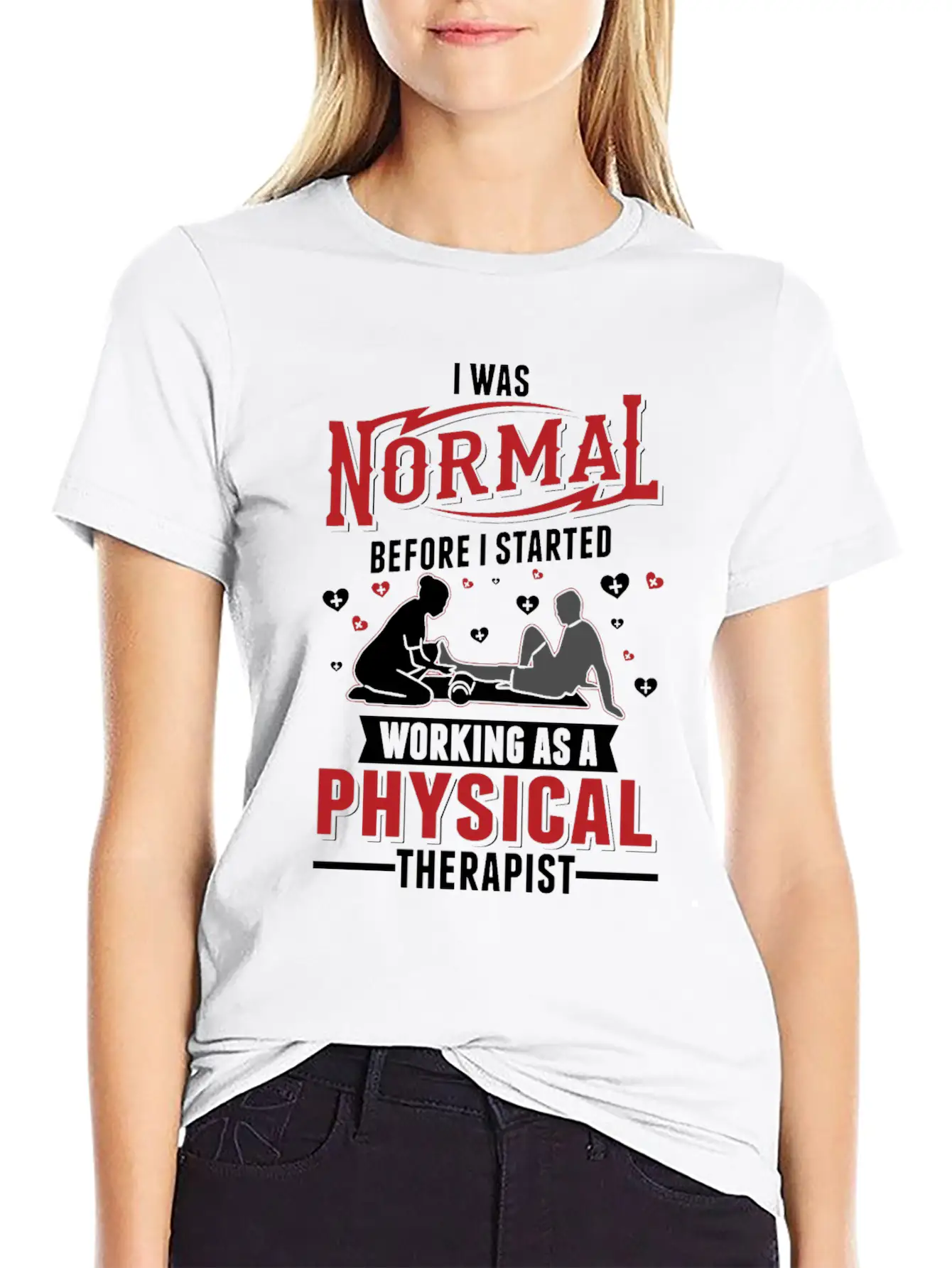 Physiotherapist Physiotherapy Physio Relaxed Everyday Tee – Lightweight And Durable Cotton