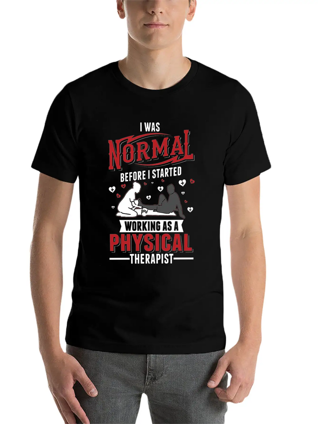 Physiotherapist Physiotherapy Physio Relaxed Everyday Tee – Lightweight And Durable Cotton