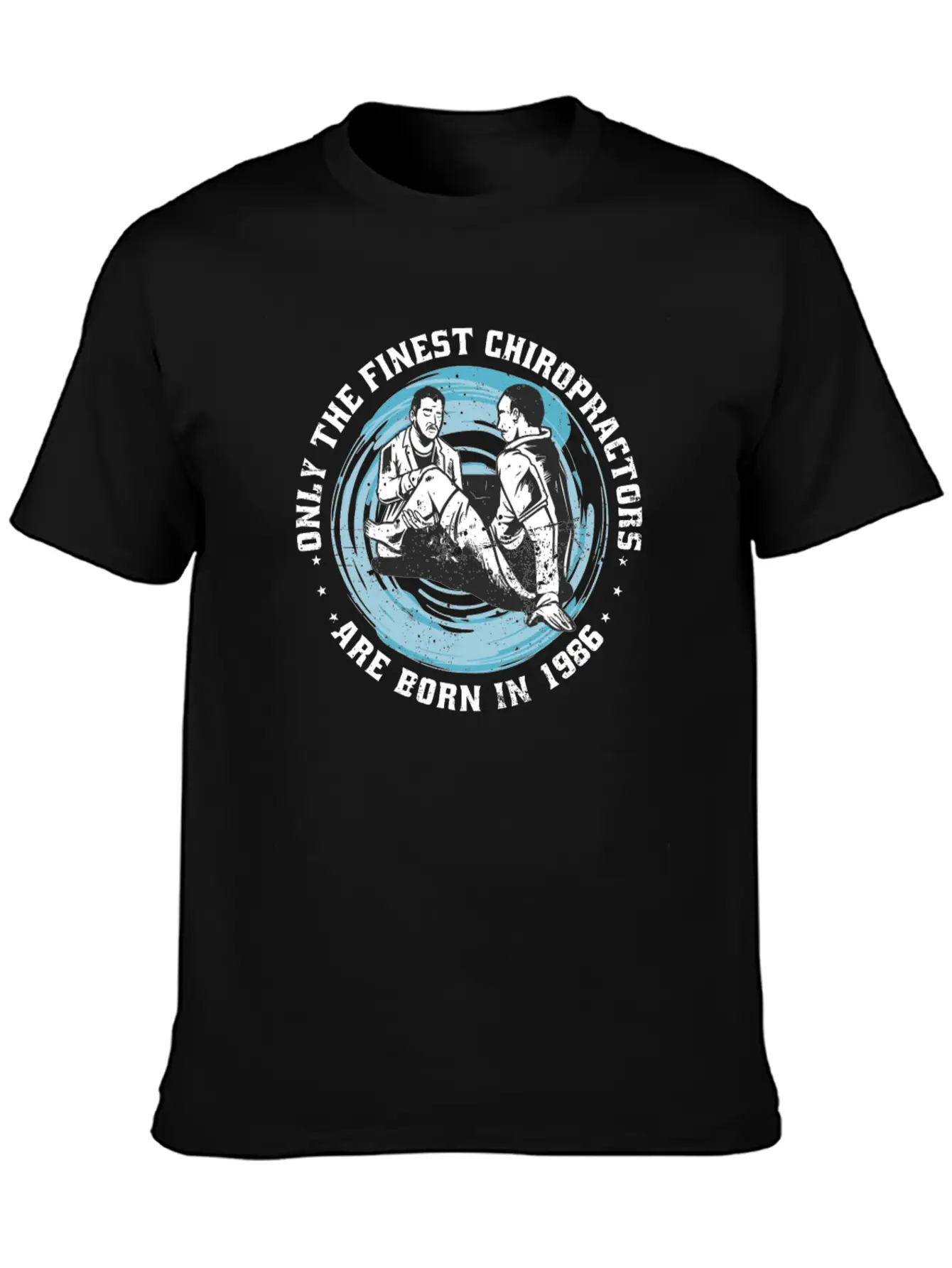 Physiotherapy Born In 1986 Vintage Birthday Basic Graphic T-Shirt – Daily Comfort In Soft Cotton
