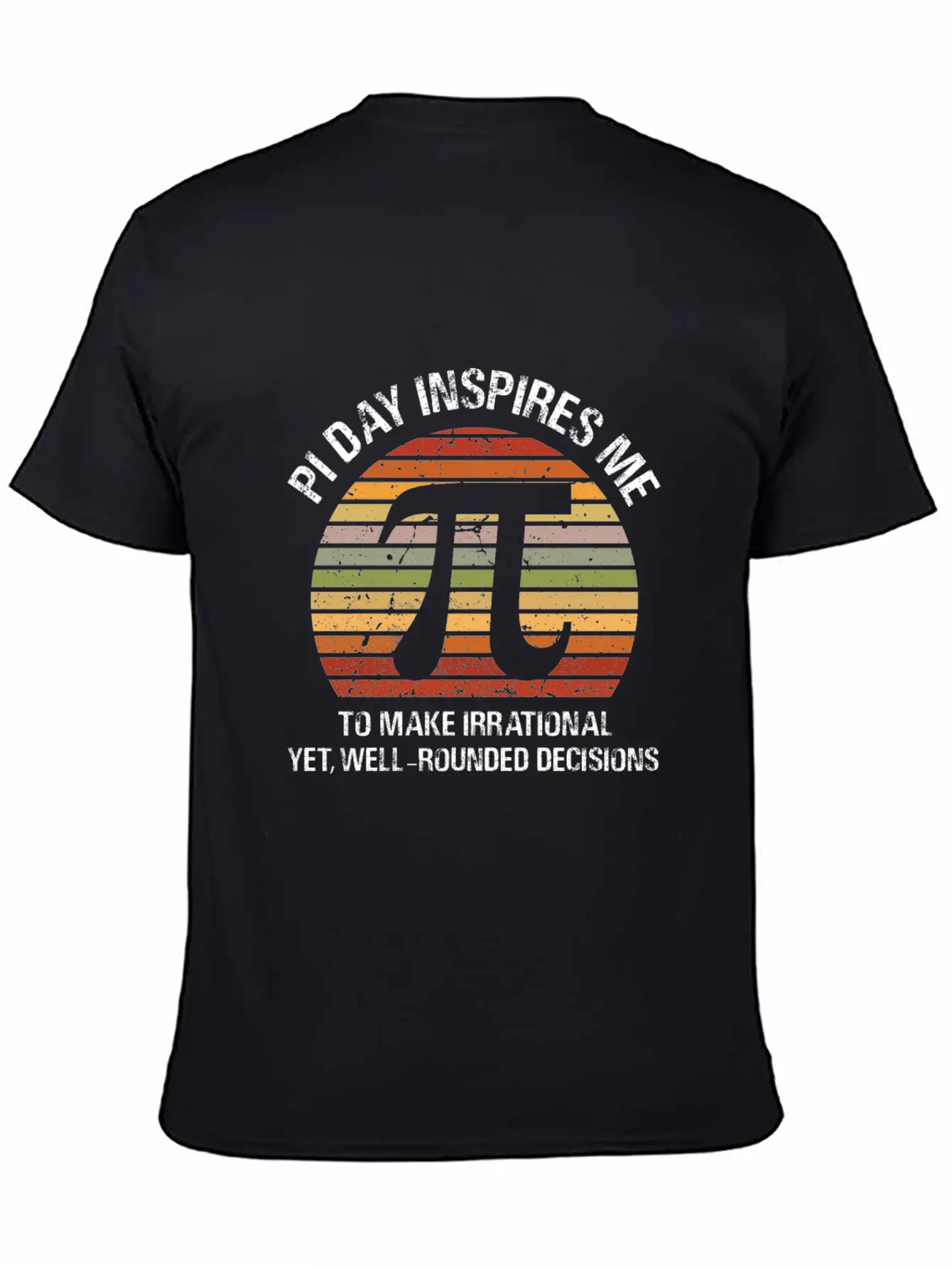 Pi Day Inspires Me Modern Fit Casual T-Shirt – Clean And Versatile Design