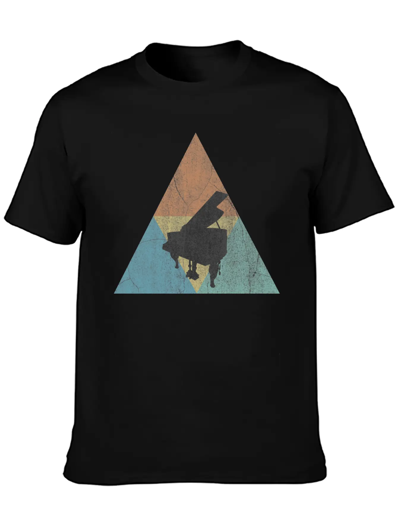 Piano Classic Cotton Tee – Unisex Comfort For Any Season