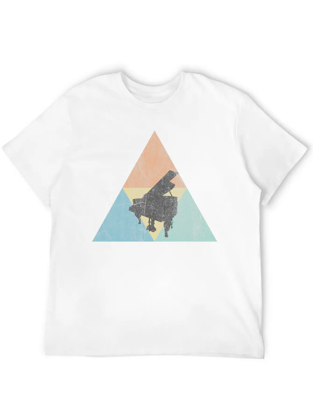 Piano Classic Cotton Tee – Unisex Comfort For Any Season