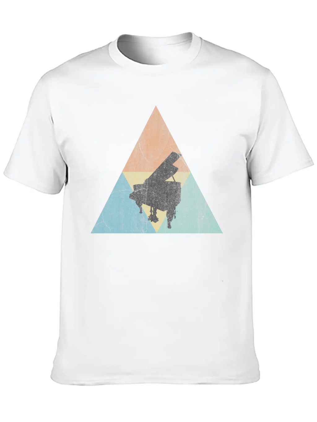 Piano Classic Cotton Tee – Unisex Comfort For Any Season