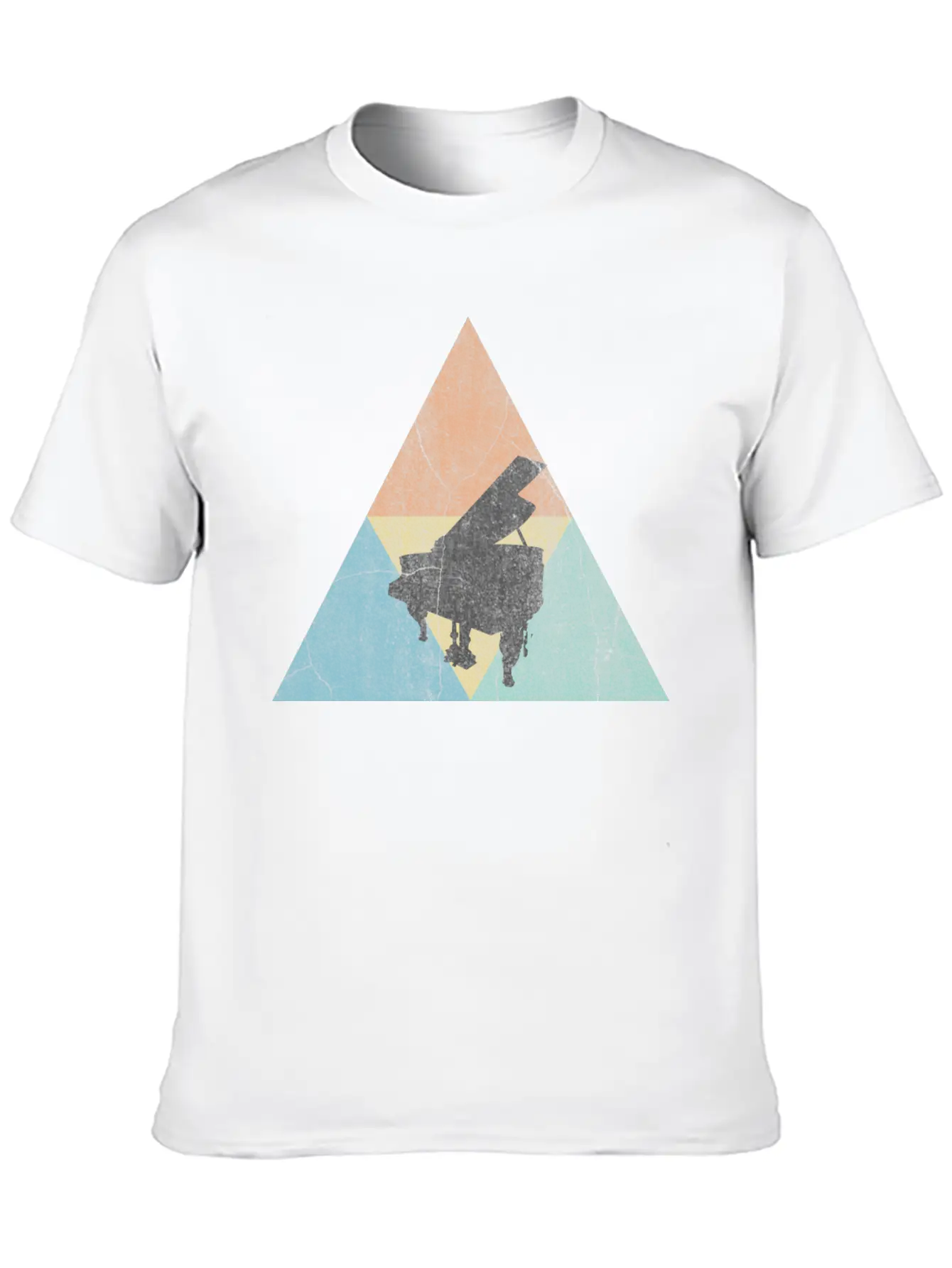 Piano Classic Cotton Tee – Unisex Comfort For Any Season