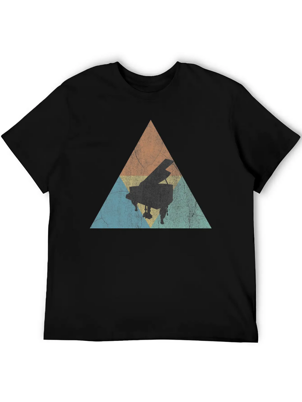 Piano Classic Cotton Tee – Unisex Comfort For Any Season