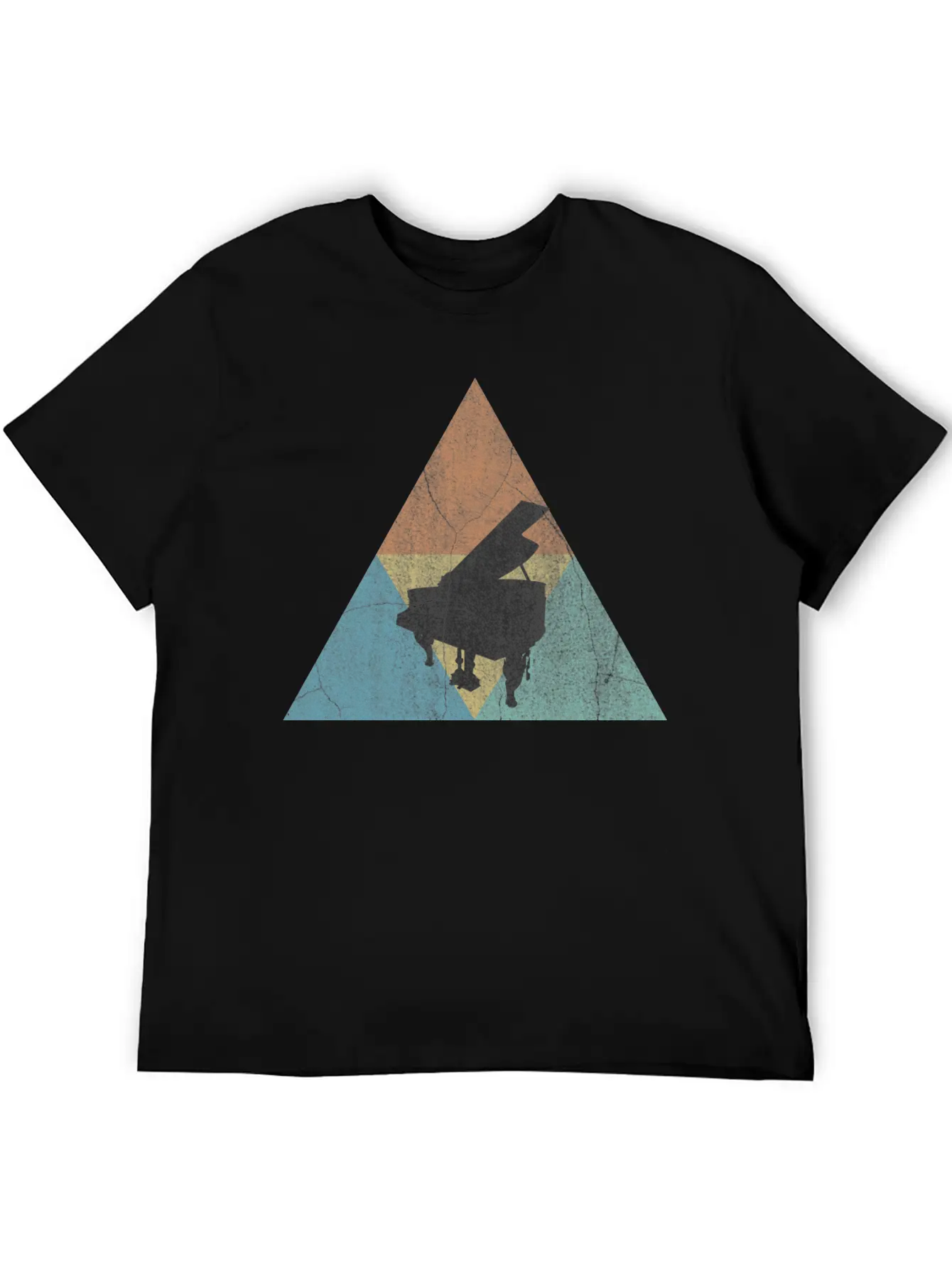 Piano Classic Cotton Tee – Unisex Comfort For Any Season