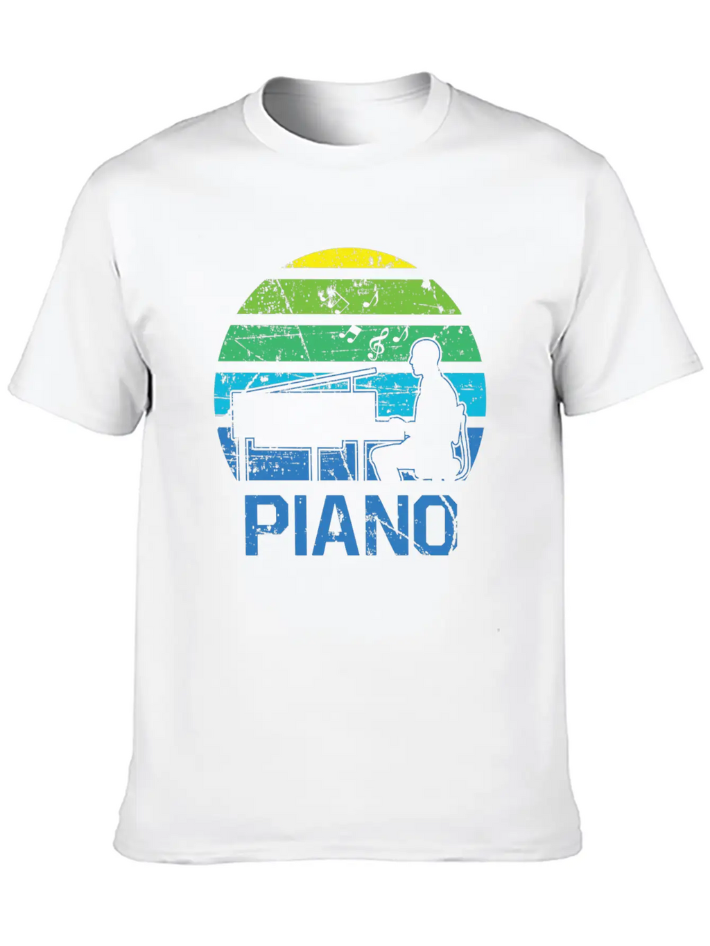 Piano Concert Nobly Virtuoso Musician Breathable Graphic T-Shirt – Perfect For Casual Days