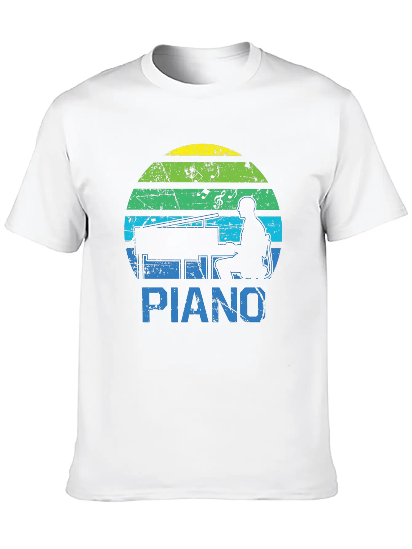 Piano Concert Nobly Virtuoso Musician Breathable Graphic T-Shirt – Perfect For Casual Days