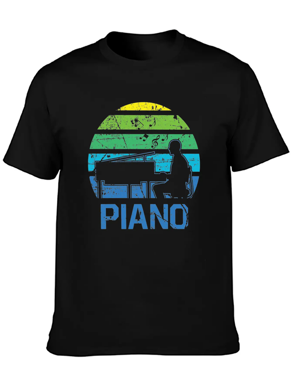 Piano Concert Nobly Virtuoso Musician Breathable Graphic T-Shirt – Perfect For Casual Days