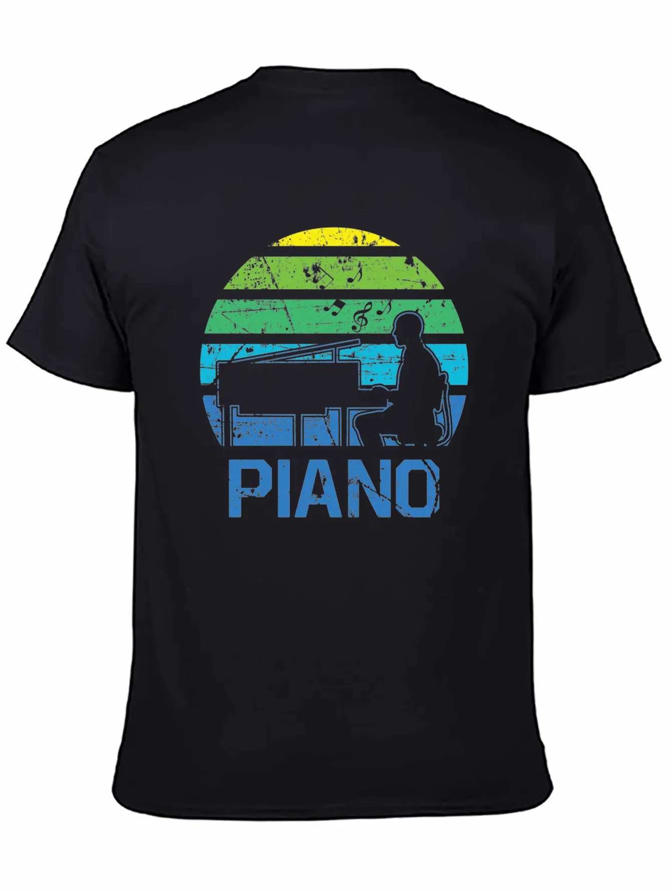Piano Concert Nobly Virtuoso Musician Breathable Graphic T-Shirt – Perfect For Casual Days