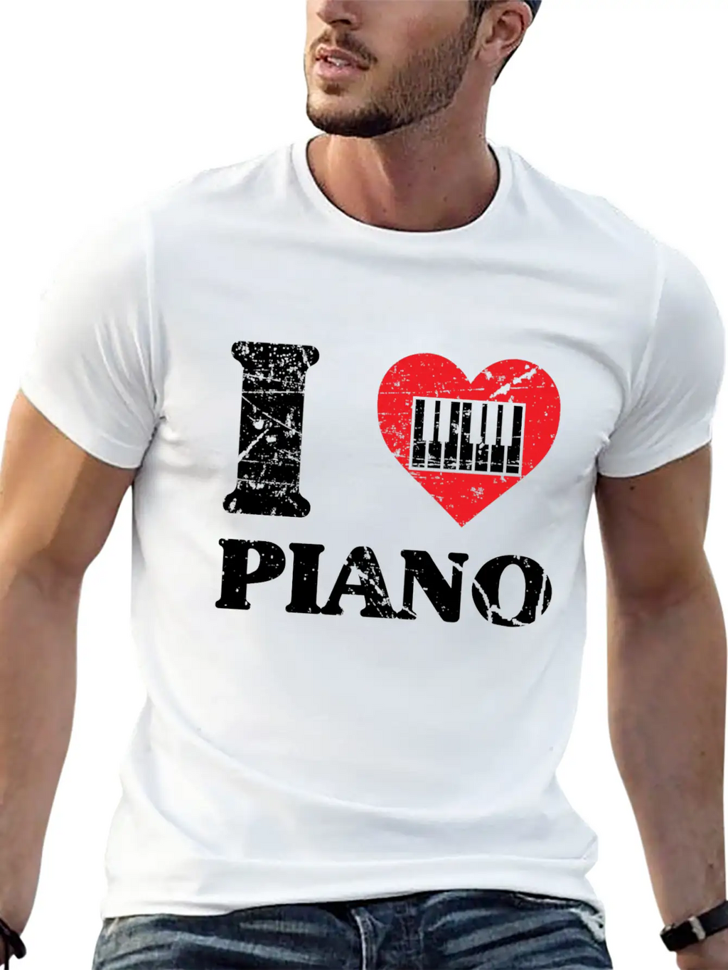 Piano Concert Nobly Virtuoso Musician Unisex Casual T-Shirt – Clean Design For Daily Comfort