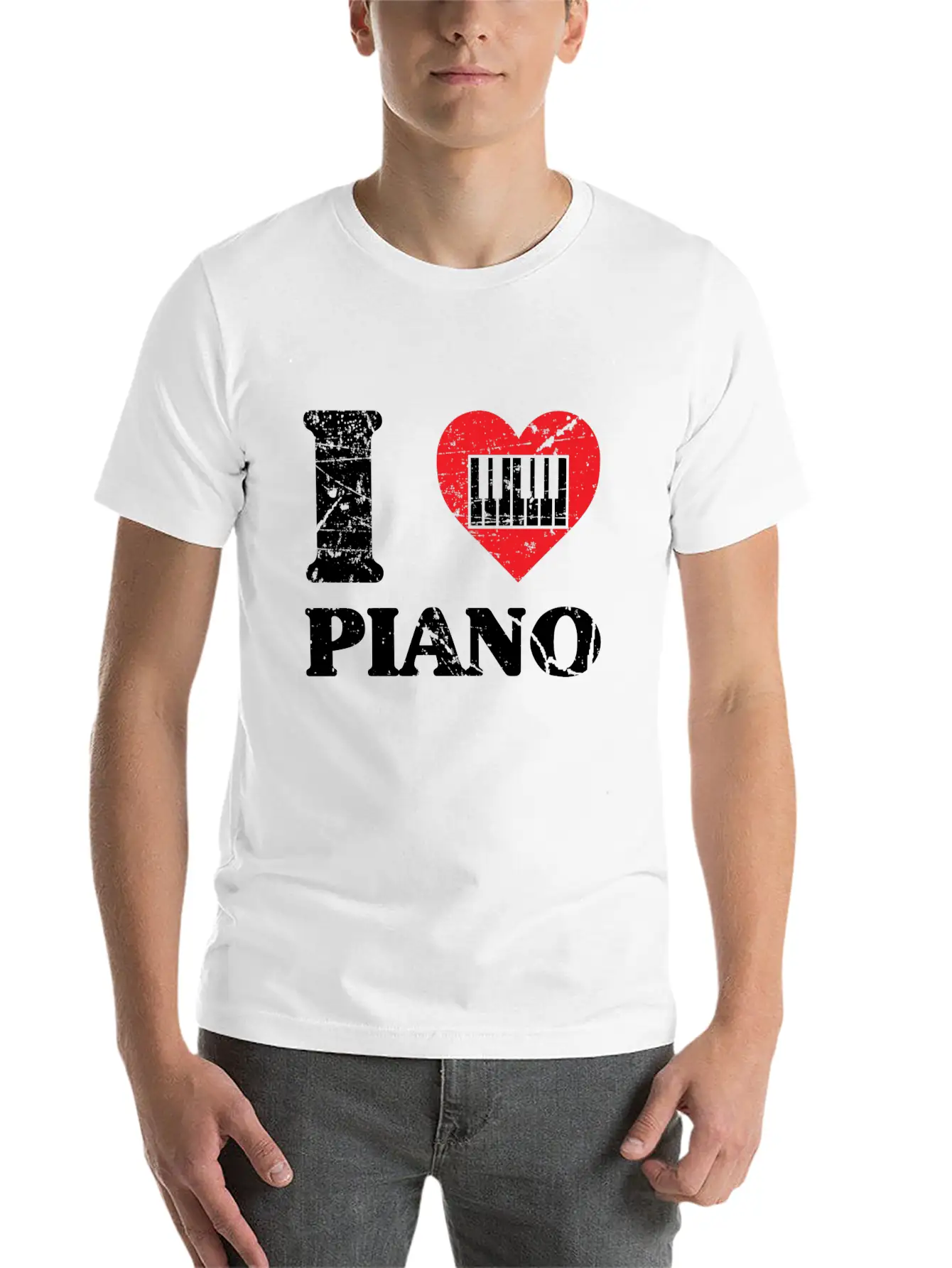 Piano Concert Nobly Virtuoso Musician Unisex Casual T-Shirt – Clean Design For Daily Comfort