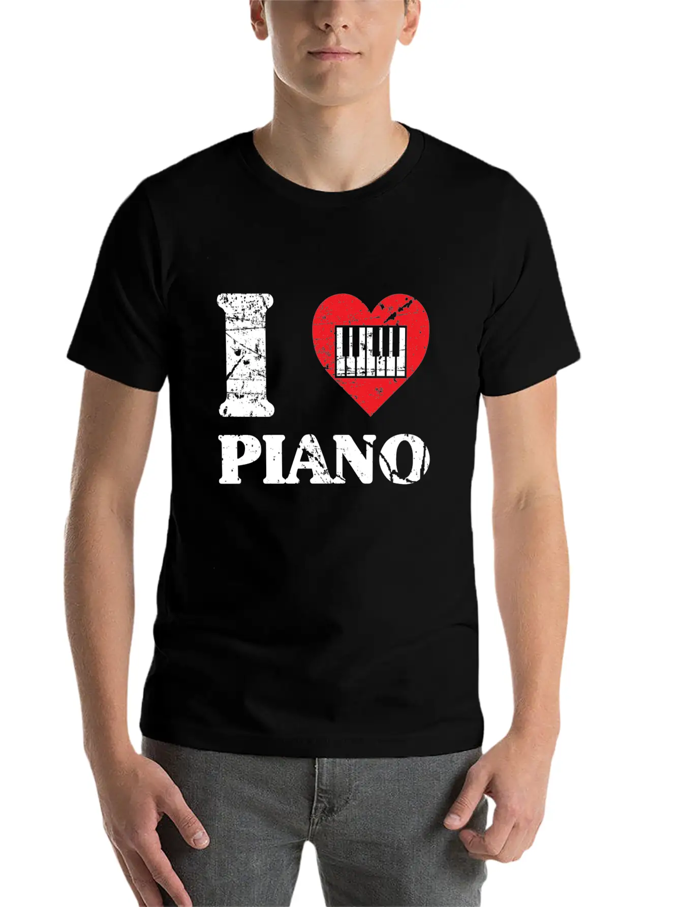 Piano Concert Nobly Virtuoso Musician Unisex Casual T-Shirt – Clean Design For Daily Comfort