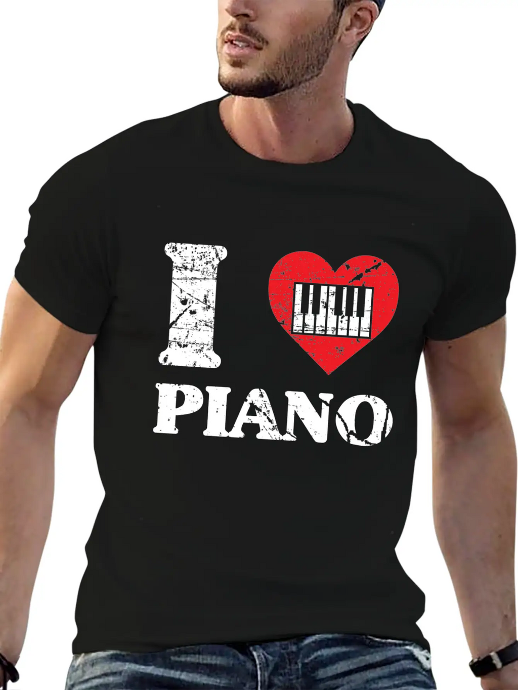 Piano Concert Nobly Virtuoso Musician Unisex Casual T-Shirt – Clean Design For Daily Comfort
