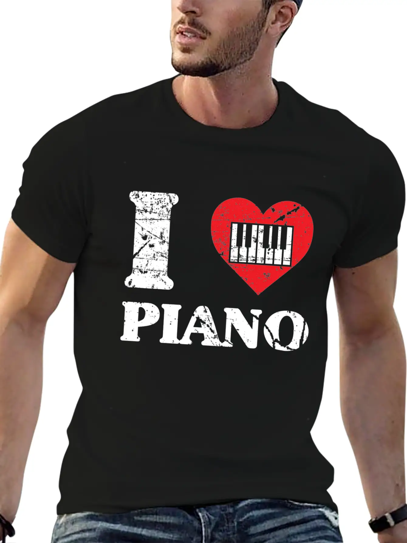 Piano Concert Nobly Virtuoso Musician Unisex Casual T-Shirt – Clean Design For Daily Comfort