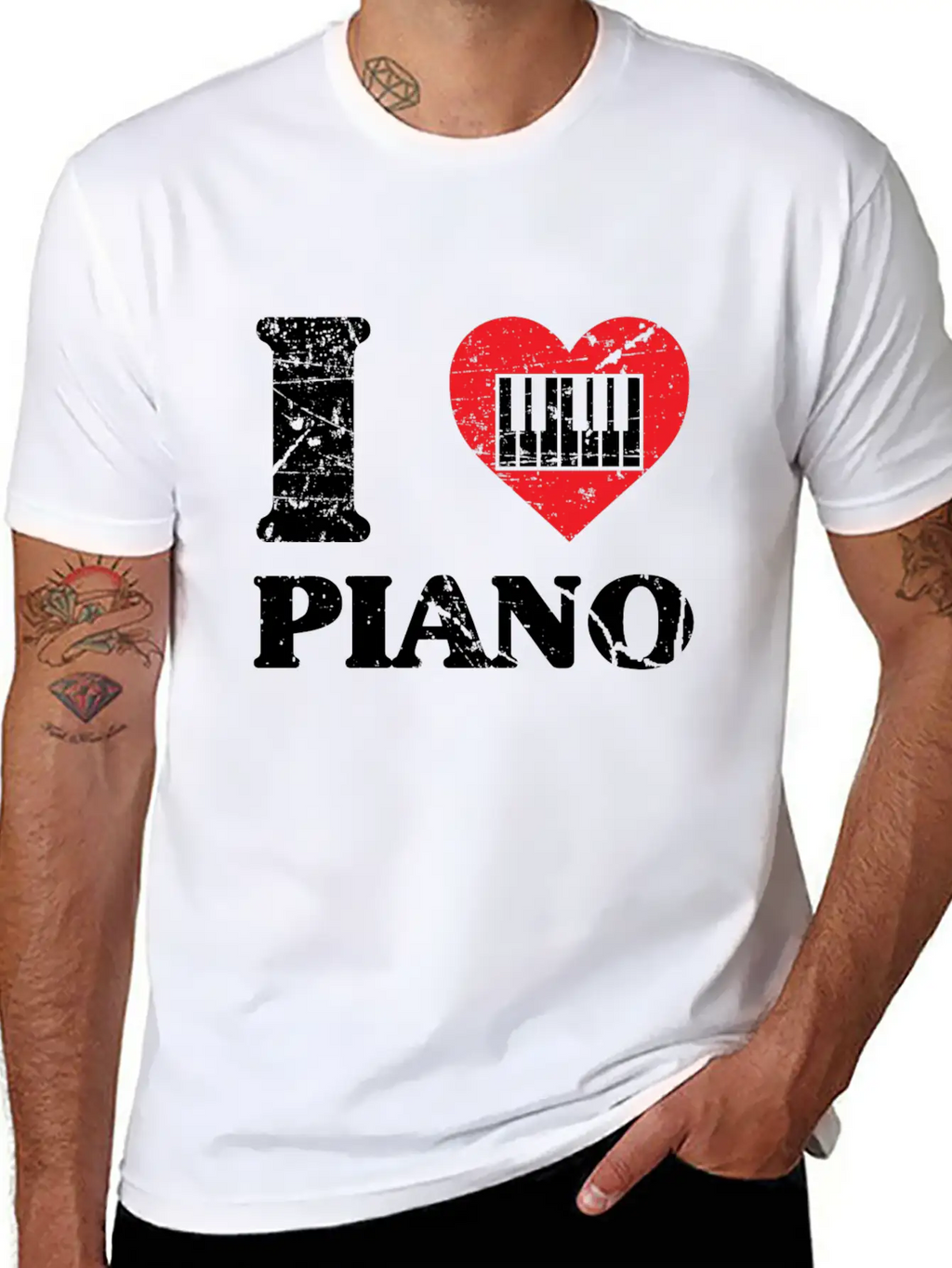 Piano Concert Nobly Virtuoso Musician Unisex Casual T-Shirt – Clean Design For Daily Comfort