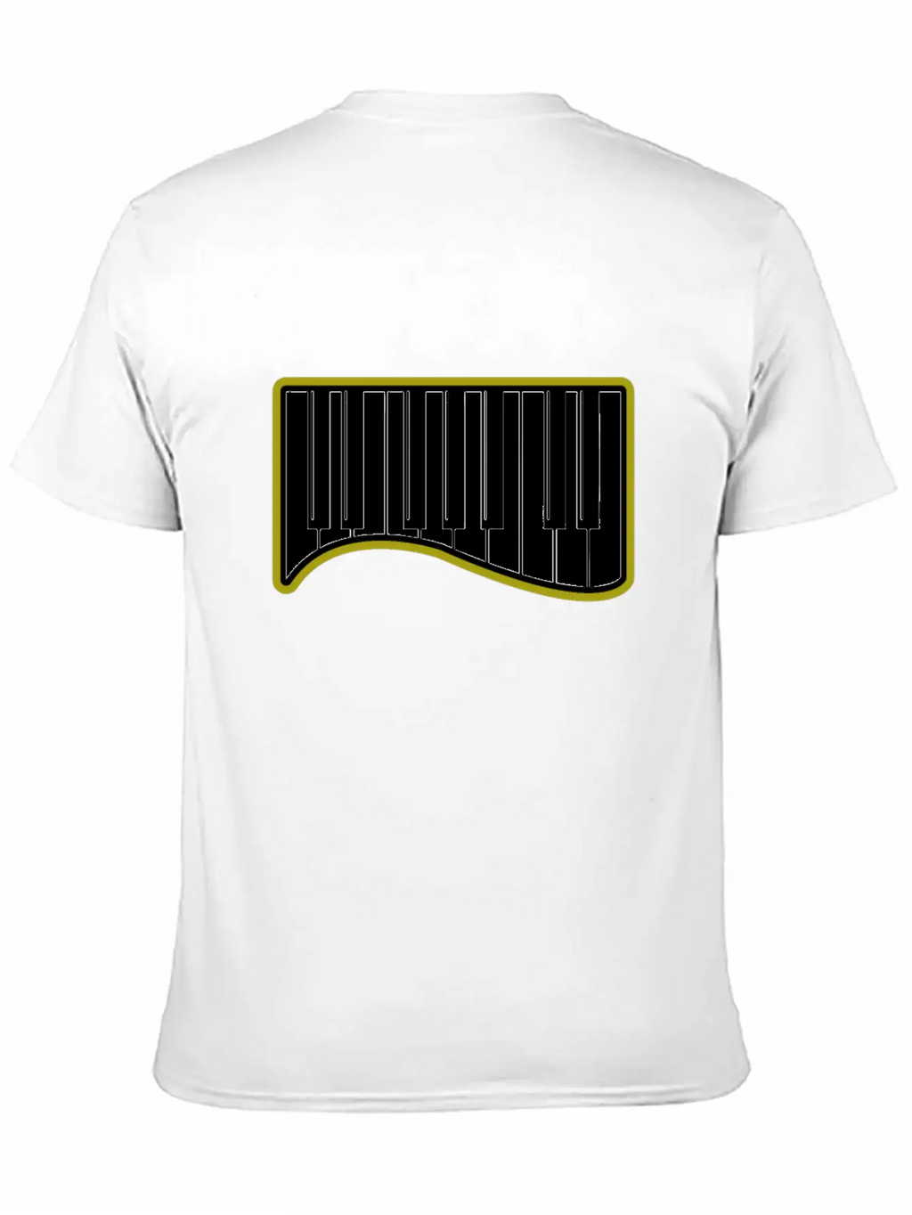 Piano Gift Sound Wing Instrument Breathable Graphic T-Shirt – Perfect For Casual Days