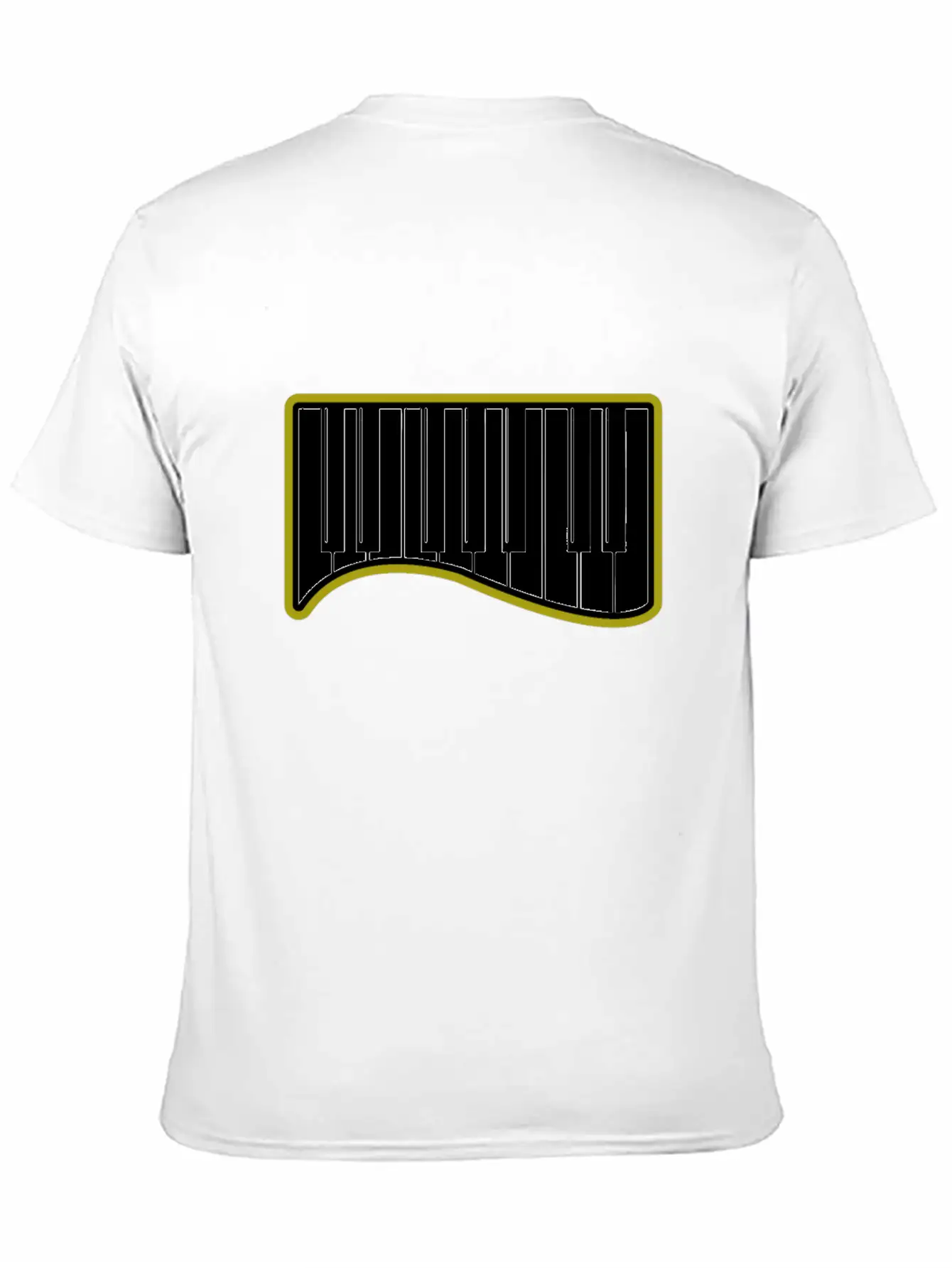 Piano Gift Sound Wing Instrument Breathable Graphic T-Shirt – Perfect For Casual Days