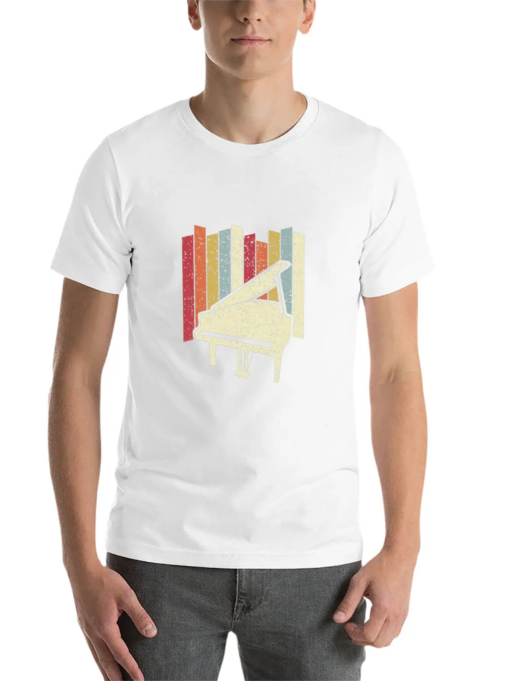Piano Keyboard Musician And Pianist Classic Cotton Tee – Unisex Comfort For Any Season