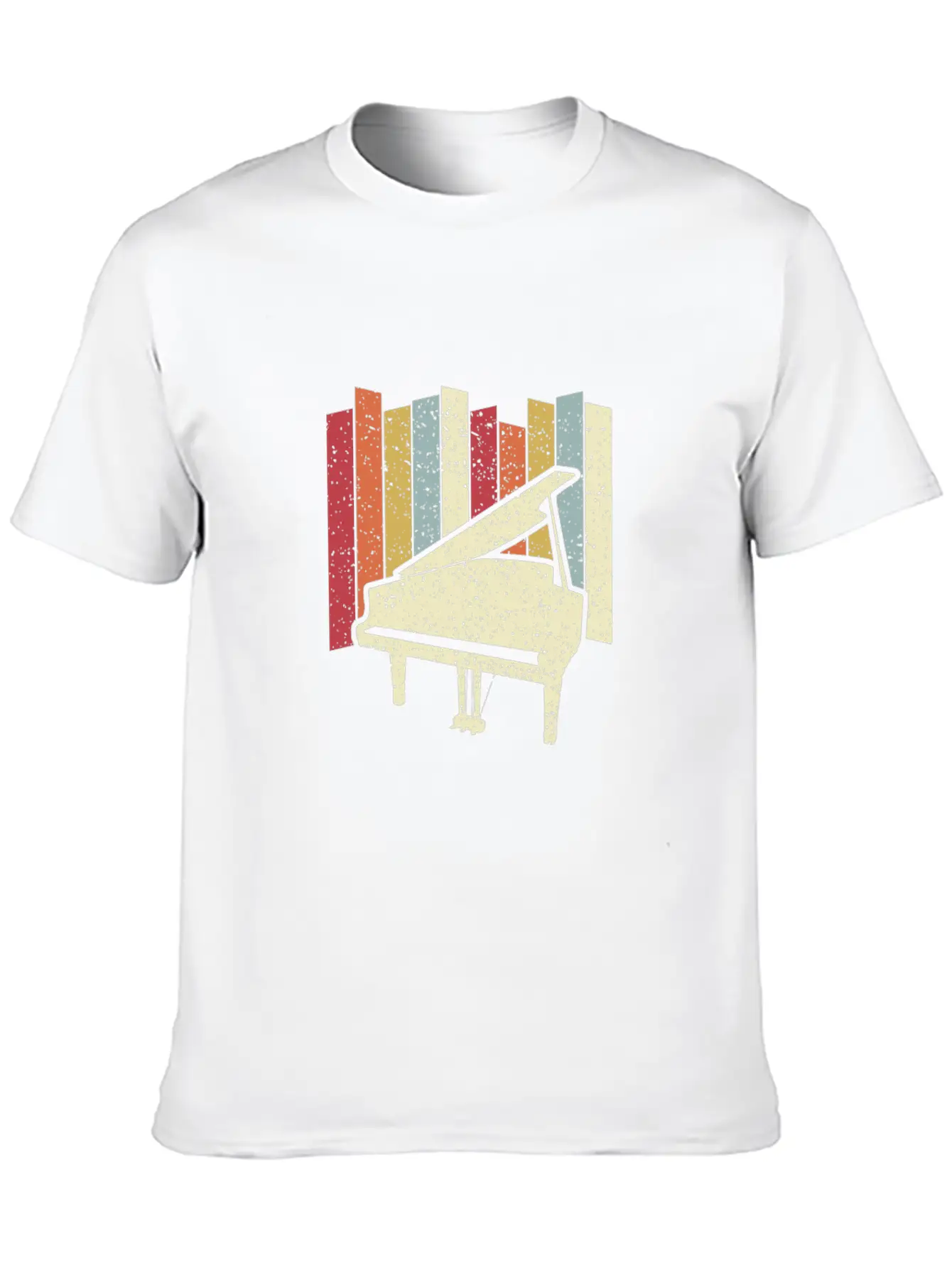 Piano Keyboard Musician And Pianist Classic Cotton Tee – Unisex Comfort For Any Season