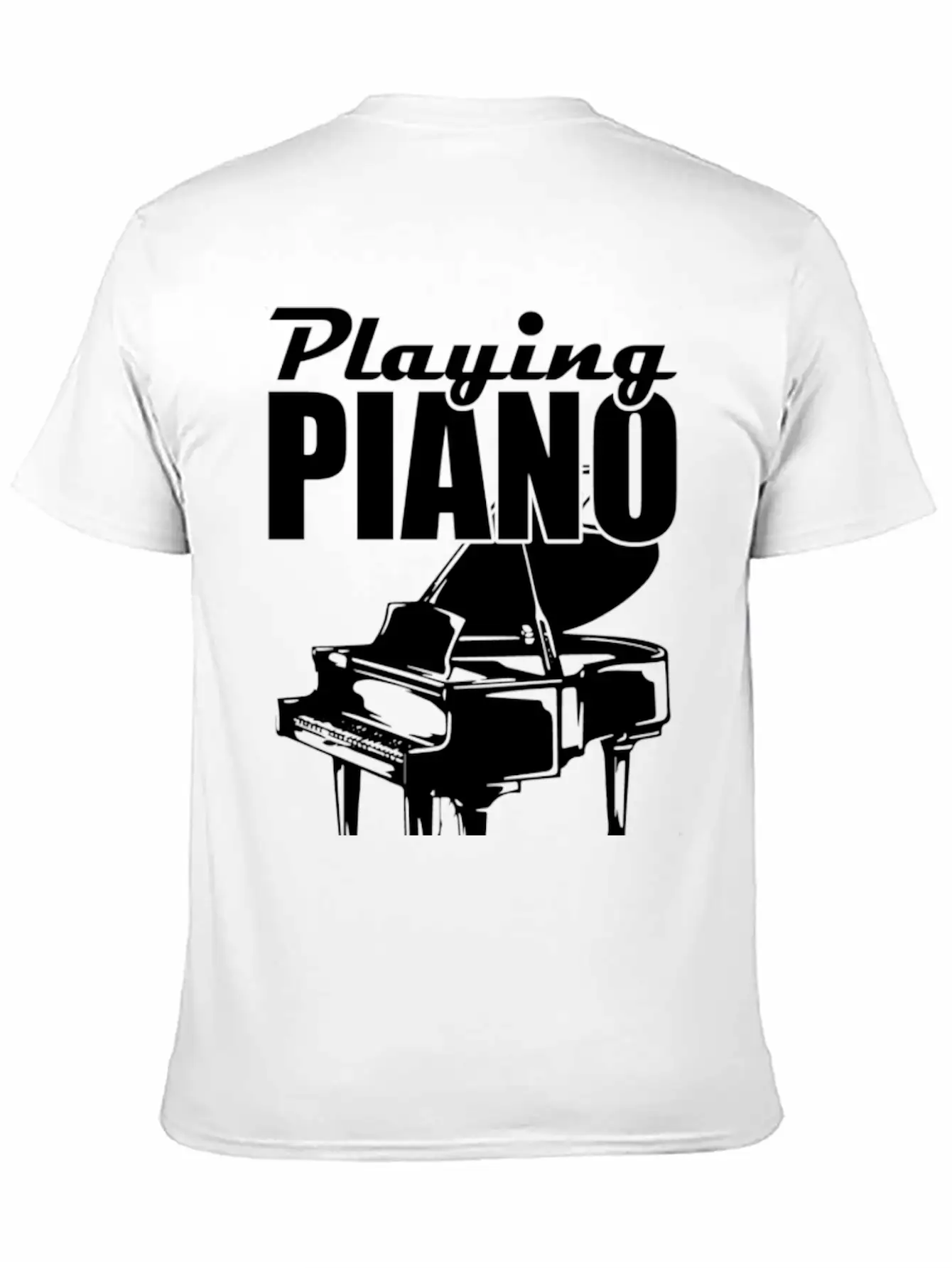 Piano Music Instrument Timeless Short Sleeve Tee – Comfy And Minimalist Design