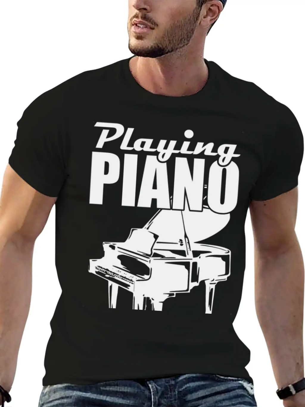 Piano Music Instrument Timeless Short Sleeve Tee – Comfy And Minimalist Design
