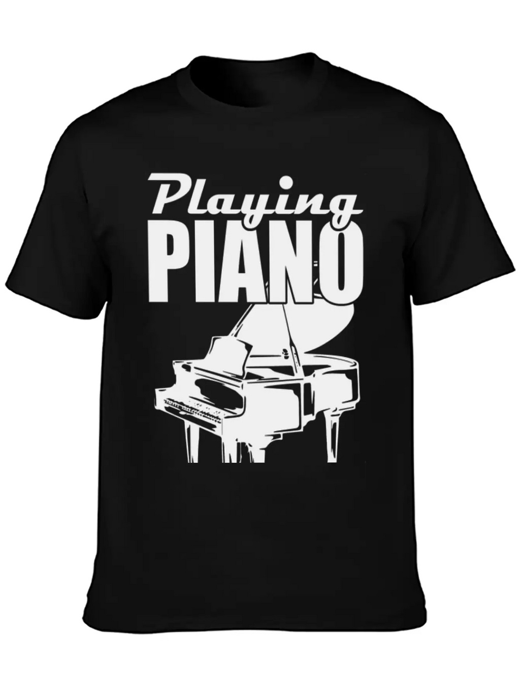 Piano Music Instrument Timeless Short Sleeve Tee – Comfy And Minimalist Design