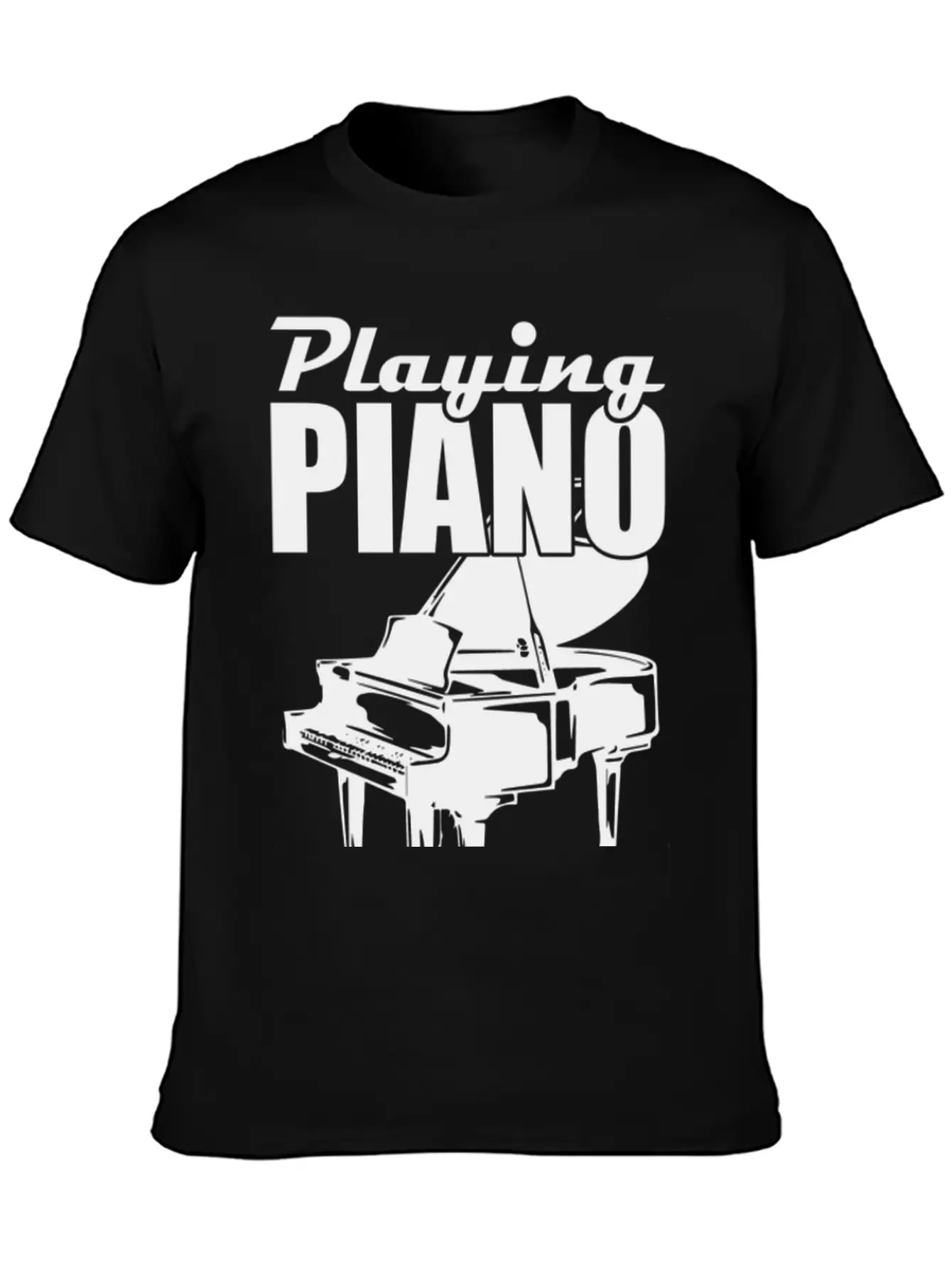 Piano Music Instrument Timeless Short Sleeve Tee – Comfy And Minimalist Design