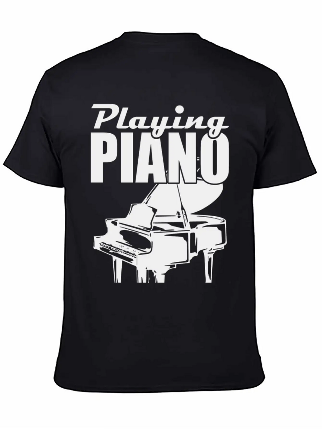 Piano Music Instrument Timeless Short Sleeve Tee – Comfy And Minimalist Design