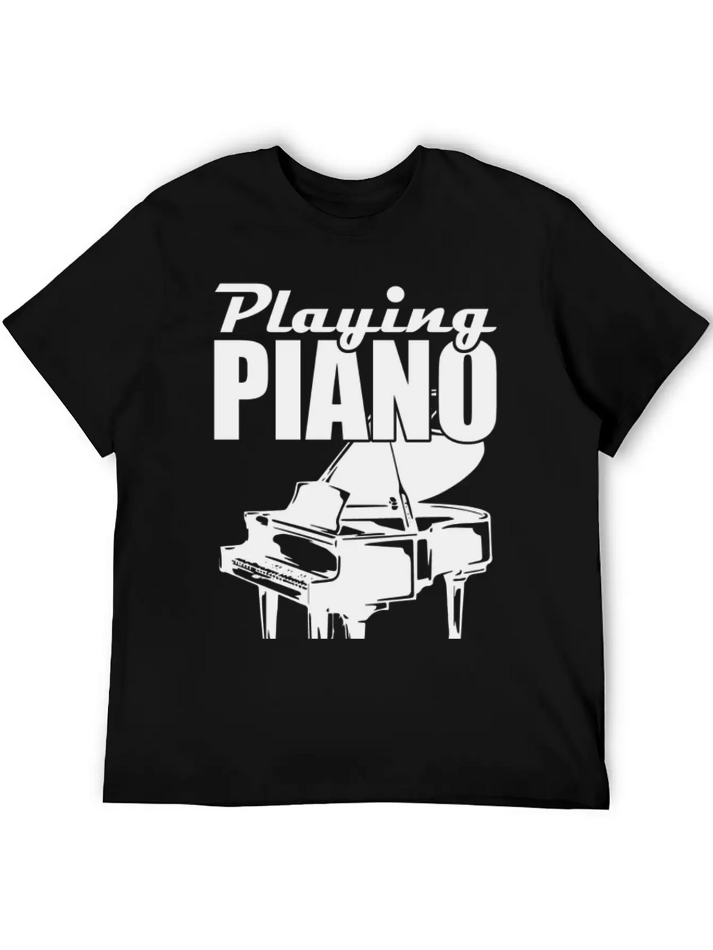 Piano Music Instrument Timeless Short Sleeve Tee – Comfy And Minimalist Design