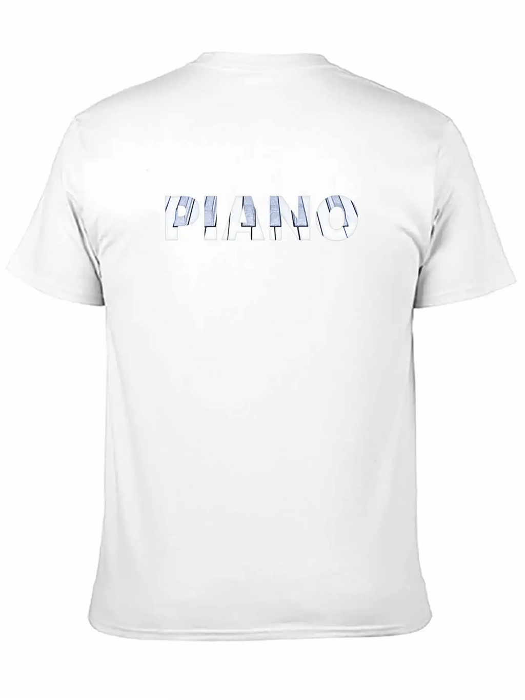 PIANO Music Keyboard Design Essential Unisex Summer Tee – Soft Cotton Casual Fit