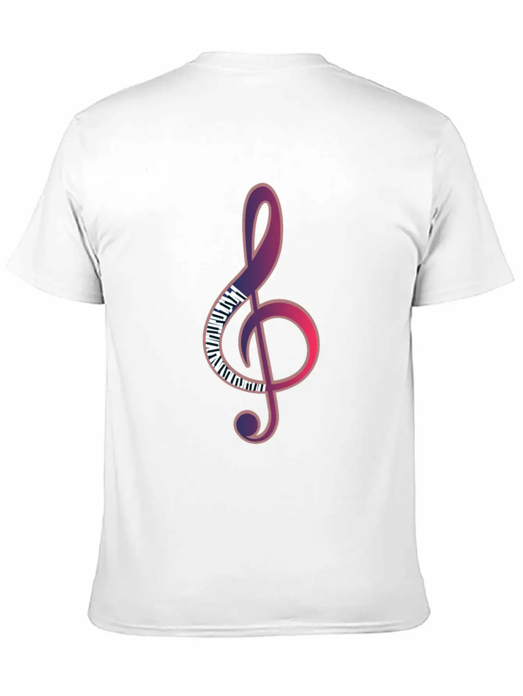 Piano Music Note Musician Pianist Gift Basic Graphic T-Shirt – Daily Comfort In Soft Cotton