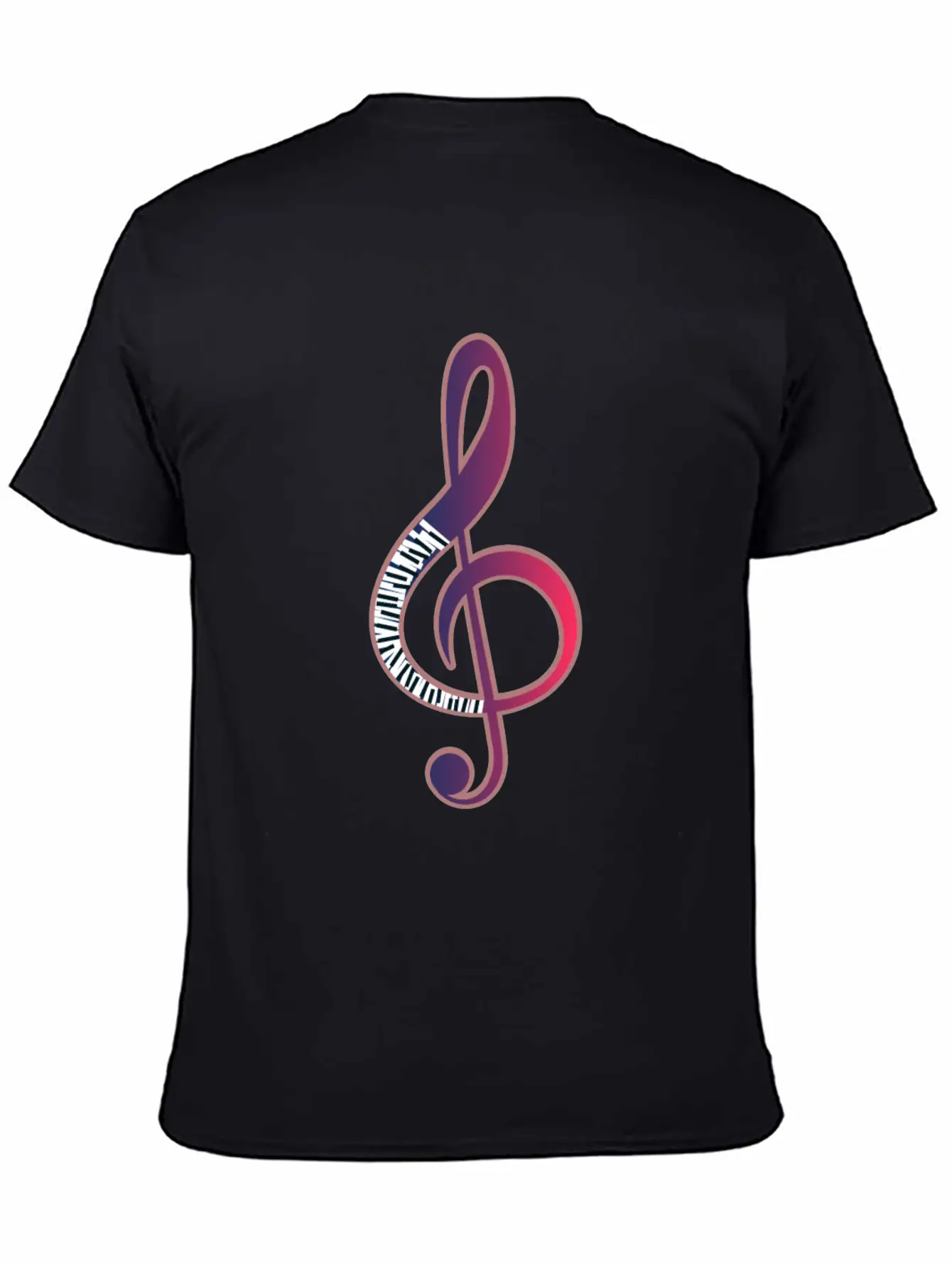 Piano Music Note Musician Pianist Gift Basic Graphic T-Shirt – Daily Comfort In Soft Cotton