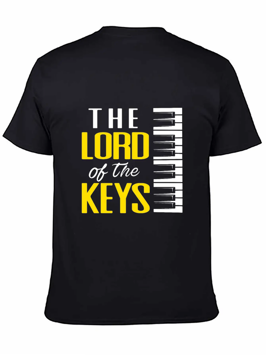 Piano Pianist Classical Music Instrument Composer Stylish Everyday T-Shirt – Unisex Basic Cotton Tee